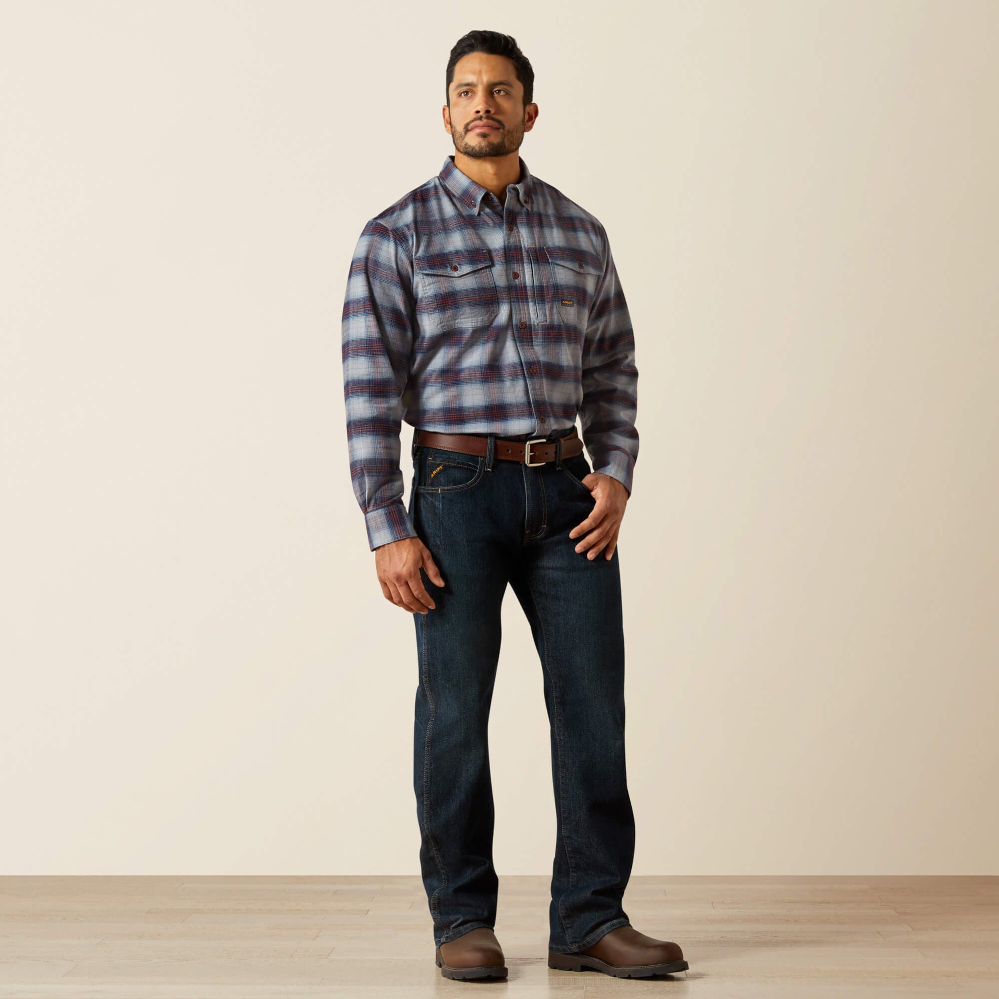 Men Men's Slim Fit Work Pants - Rebar Denim | Ariat for sale