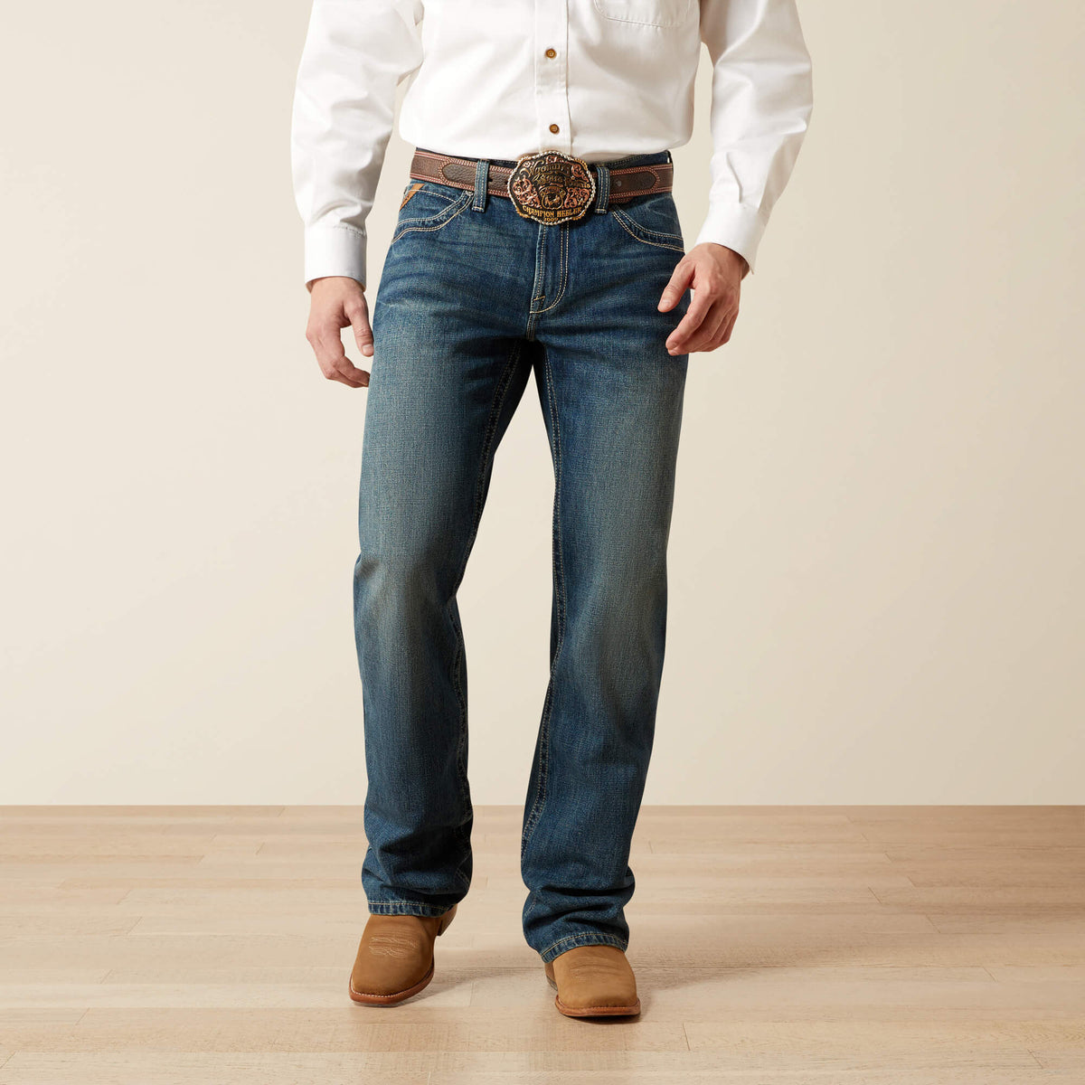 Men M4 Low Rise Boundary Boot Cut Jean | Ariat Discount