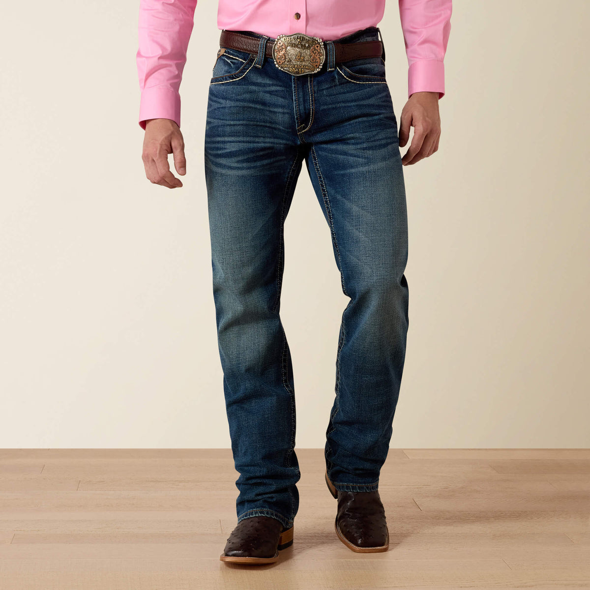 Men M4 Low Rise Stretch Preston Boot Cut Jean | Ariat Online