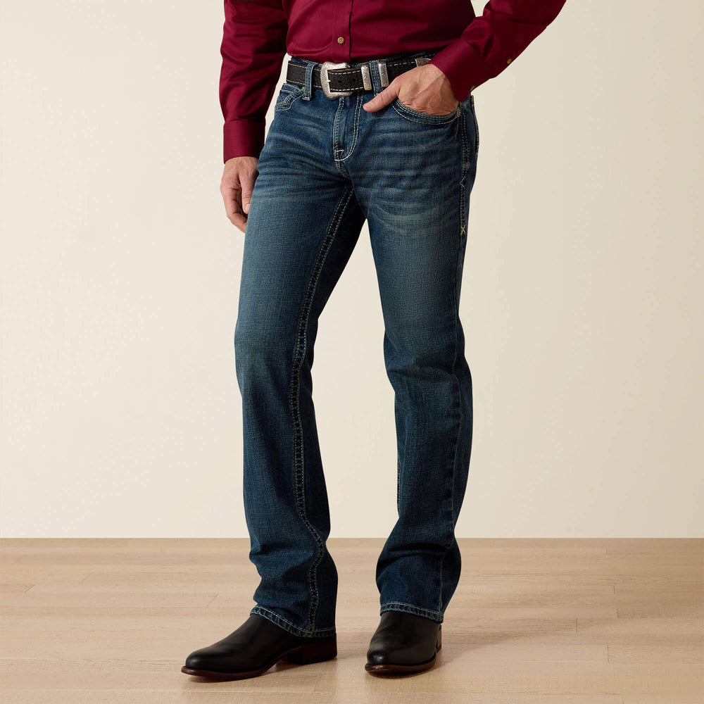 Men|Trends M7 Rocker Stretch Coltrane Stackable Straight Leg Jean | Ariat Outlet