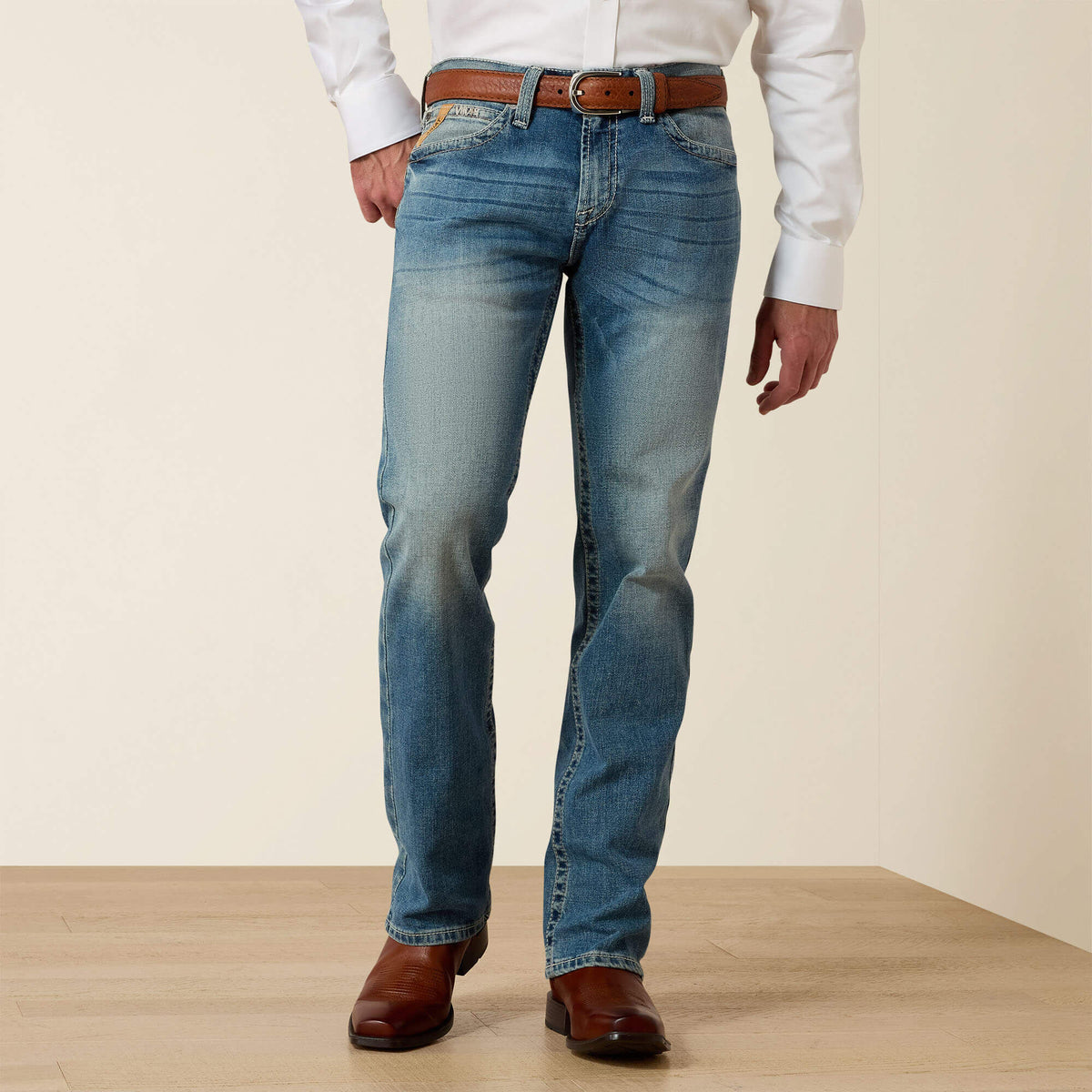 Men|Trends M7 Rocker Stretch Stirling Stackable Straight Leg Jean | Ariat Discount