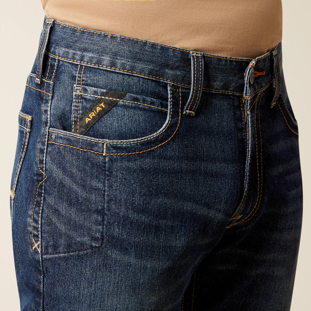 Men Rebar M4 Relaxed Rail Boot Cut Jean | Ariat us