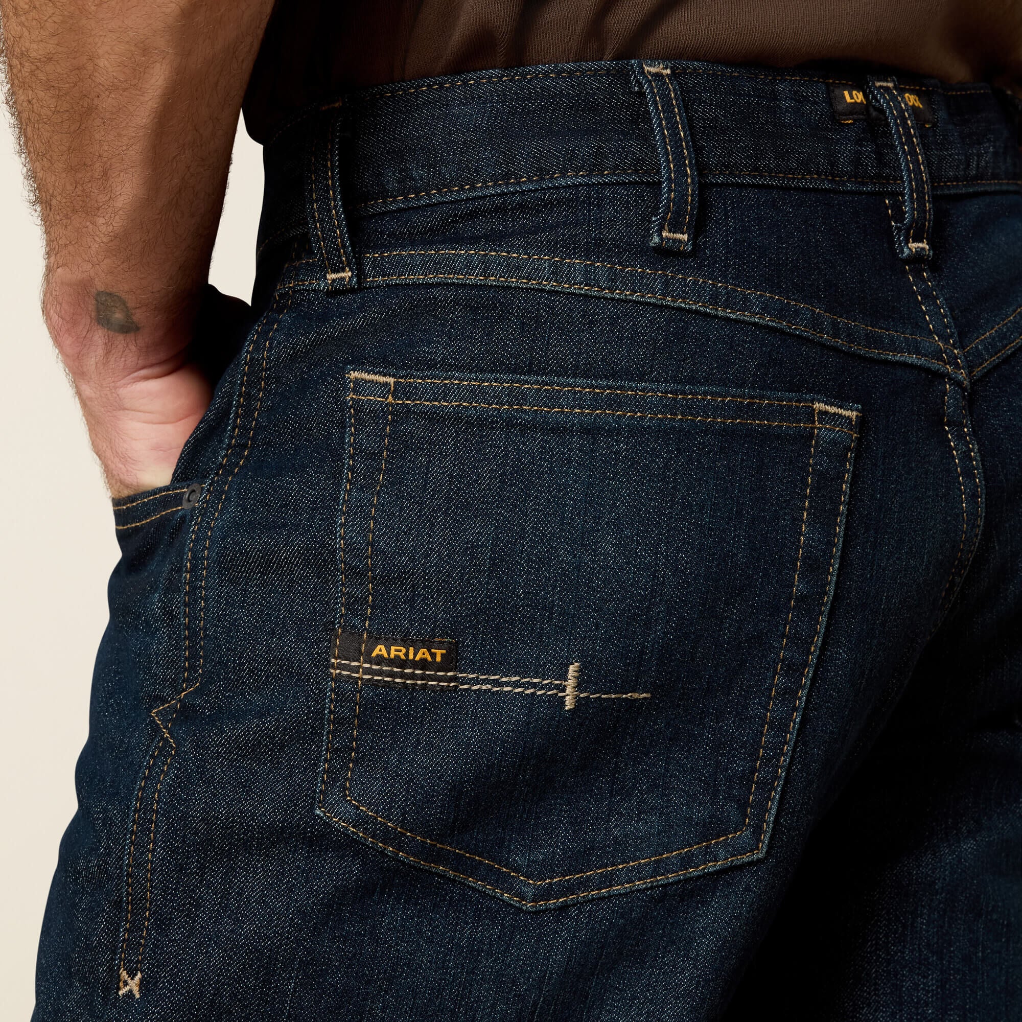Men Rebar M4 Relaxed DuraStretch Basic Stackable Straight Leg Jean | Ariat Outlet