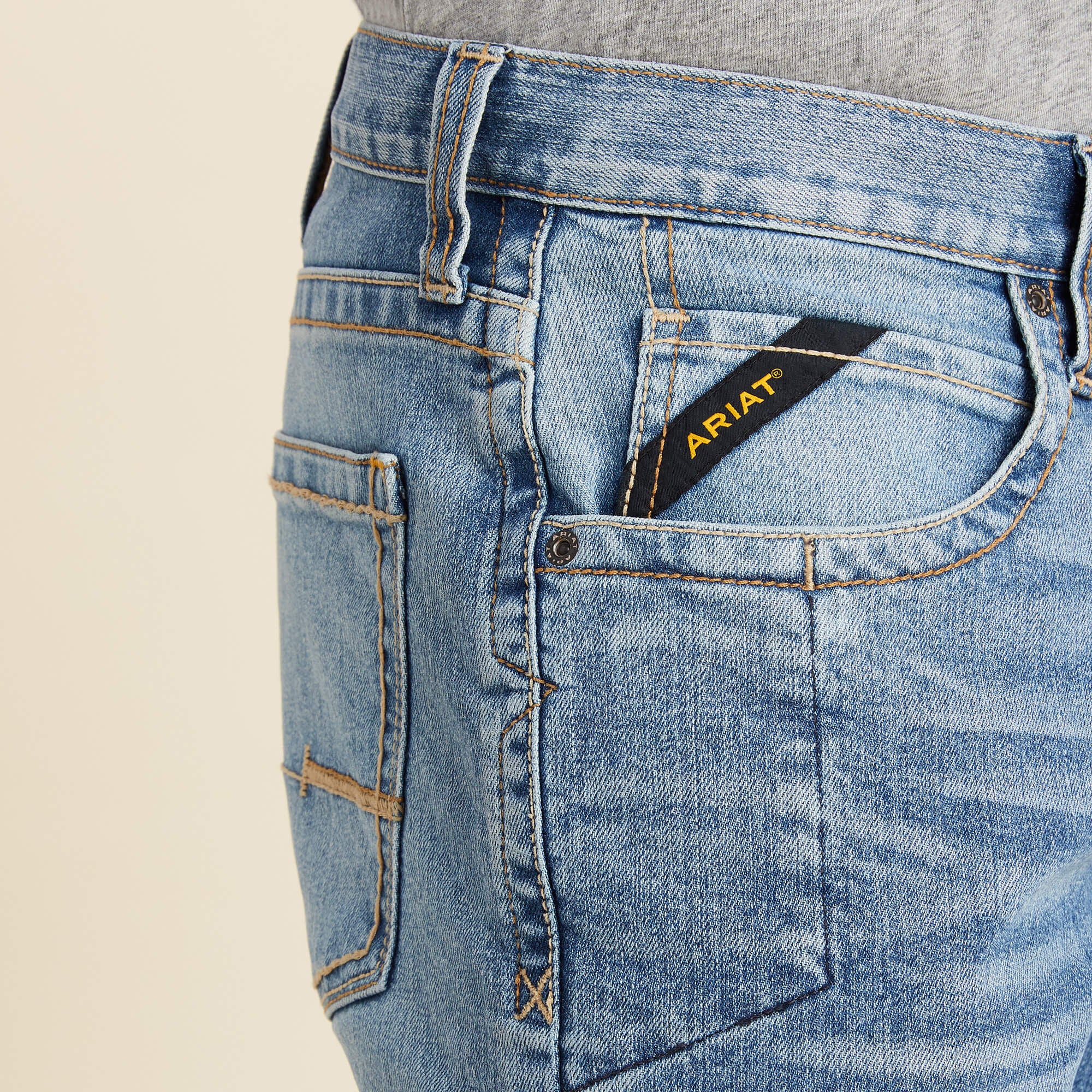 Men Rebar M5 Straight DuraStretch Edge Straight Leg Jean | Ariat on sale