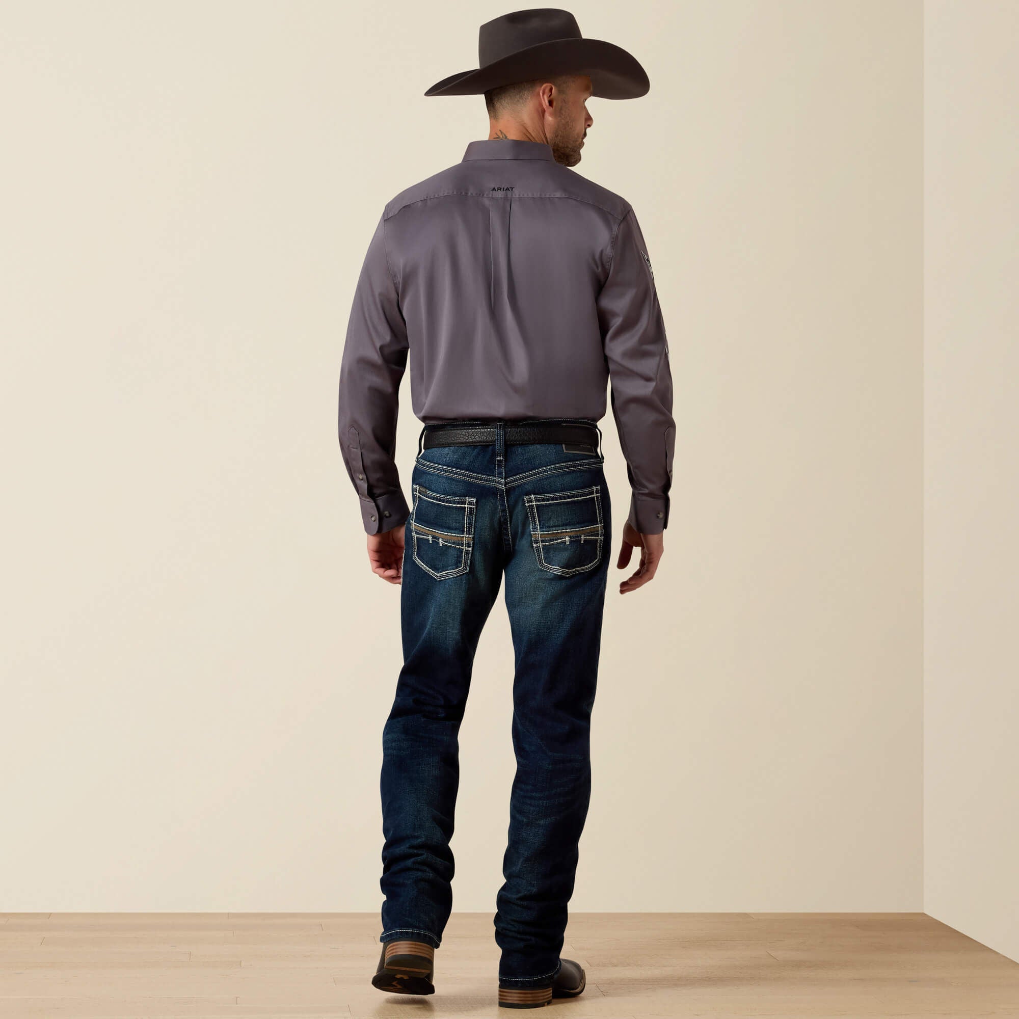 Men|Trends M5 Slim Stretch Coltrane Stackable Straight Leg Jean | Ariat Discount