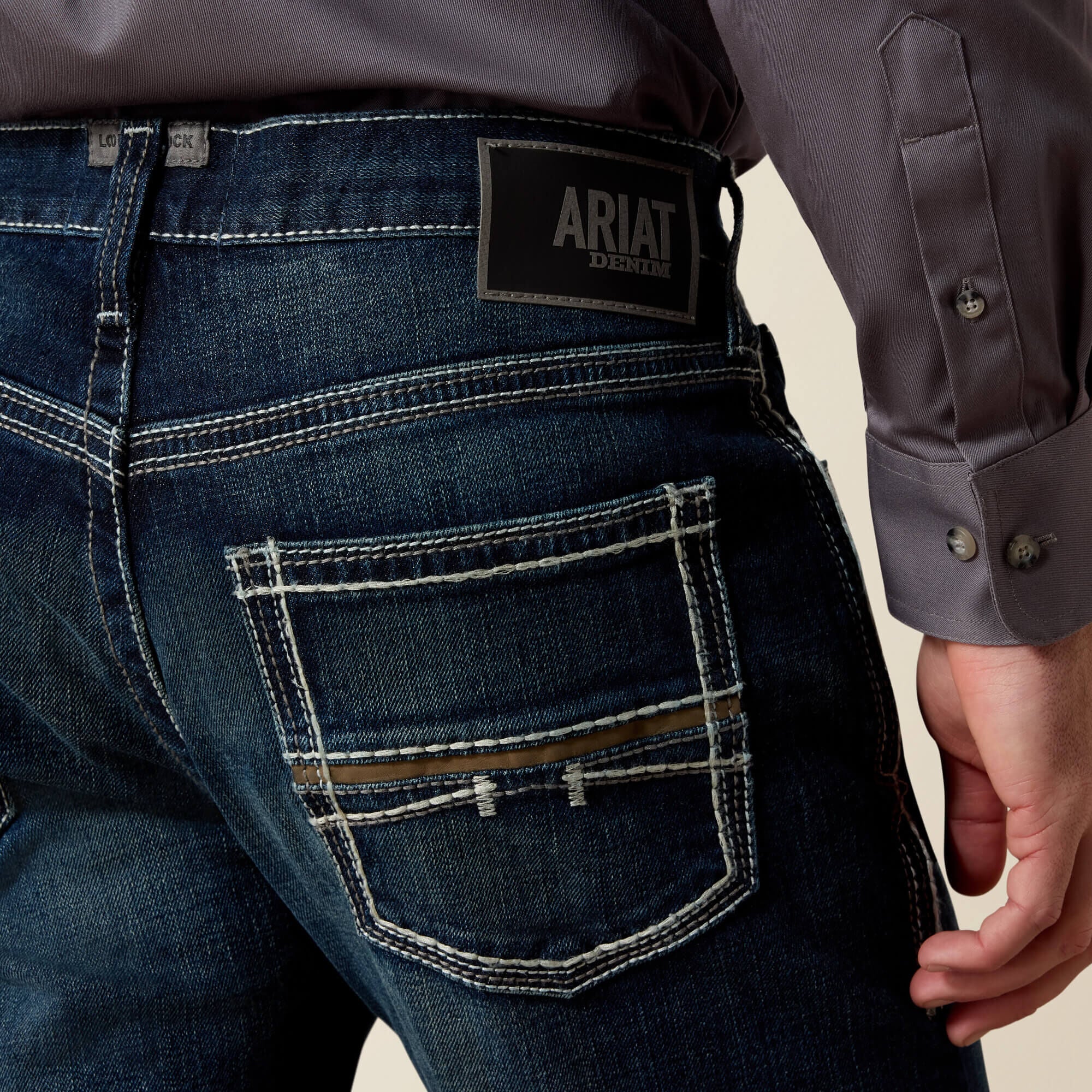 Men|Trends M5 Slim Stretch Coltrane Stackable Straight Leg Jean | Ariat Discount