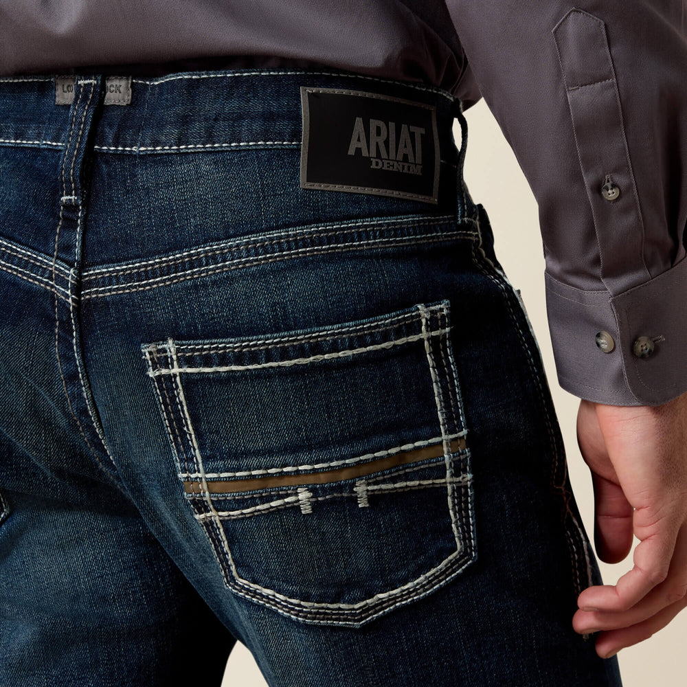 Men|Trends M5 Slim Stretch Coltrane Stackable Straight Leg Jean | Ariat Discount