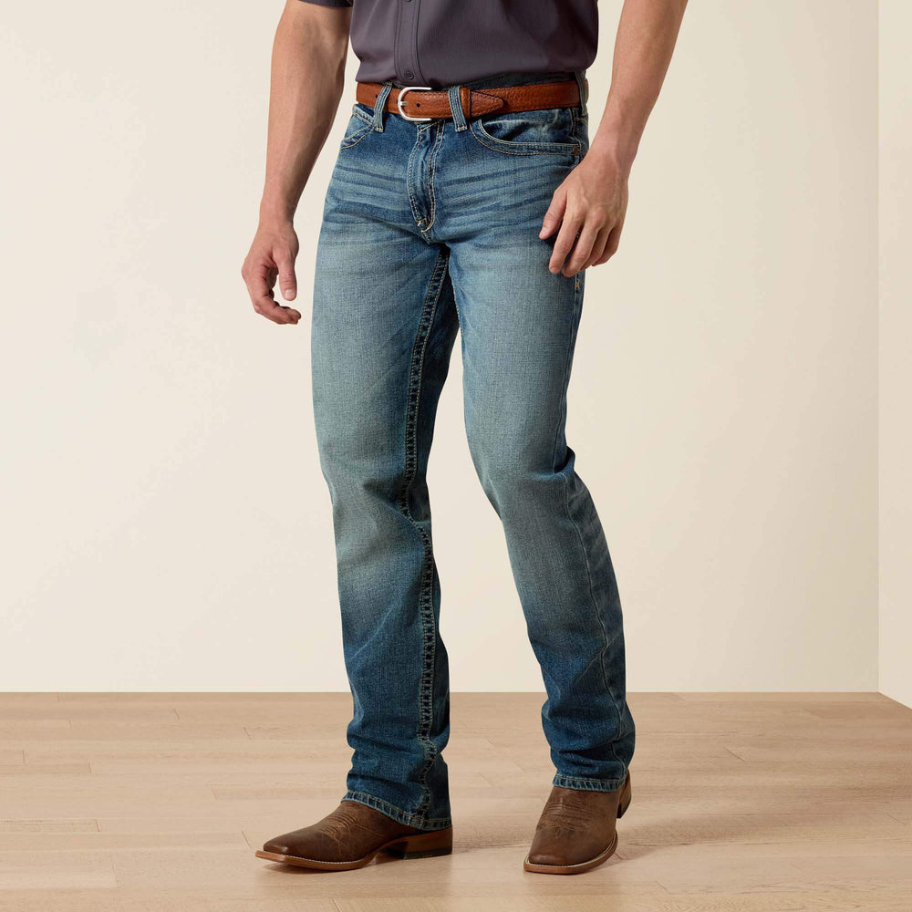 Men|Trends M4 Low Rise Stretch Shoreway Stackable Straight Leg Jean | Ariat Online