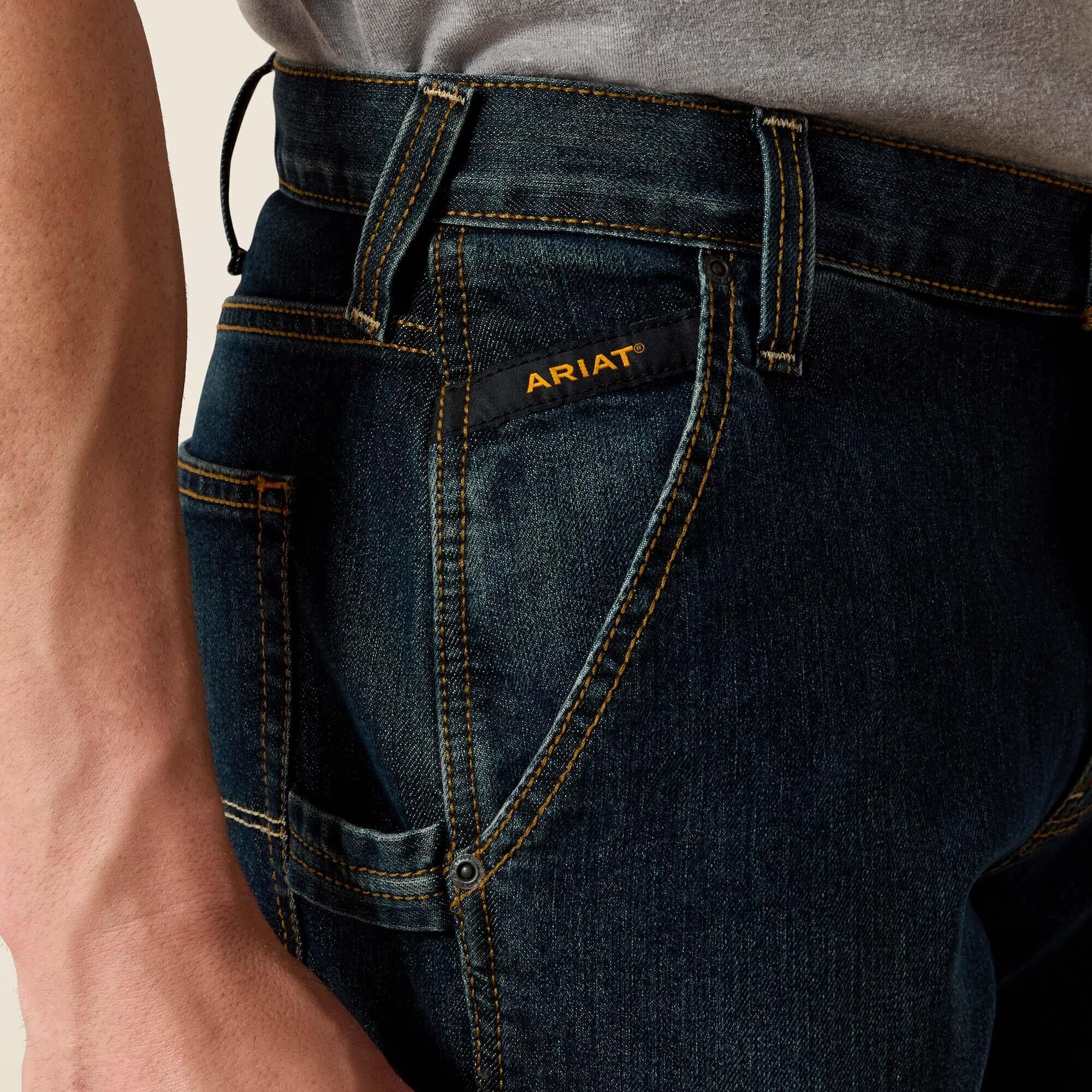 Men Rebar M4 Low Rise DuraStretch Workhorse Boot Cut Jean | Ariat Outlet