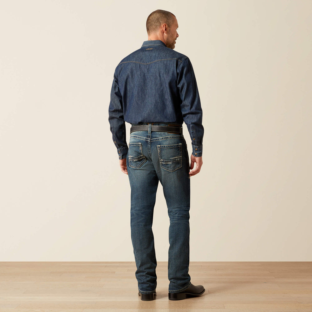 Men|Trends M5 Slim Stretch Adkins Stackable Straight Leg Jean | Ariat for sale