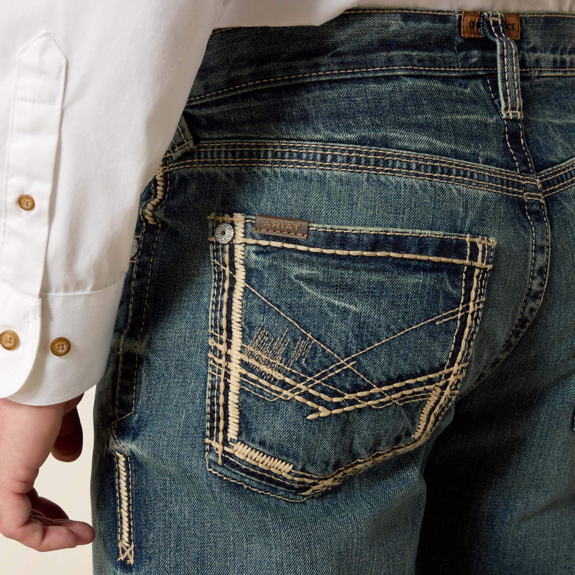 Men|Trends M5 Slim Gambler Stackable Straight Leg Jean | Ariat