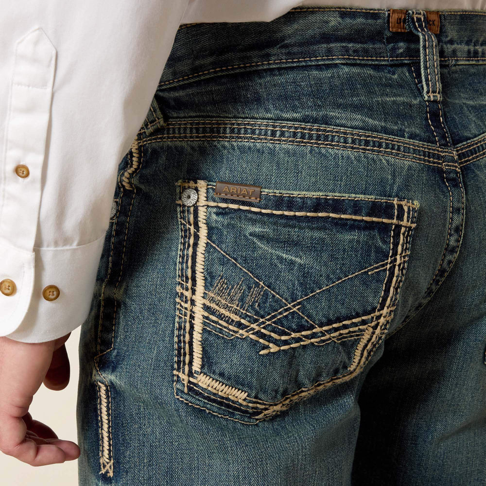 Men|Trends M5 Slim Gambler Stackable Straight Leg Jean | Ariat