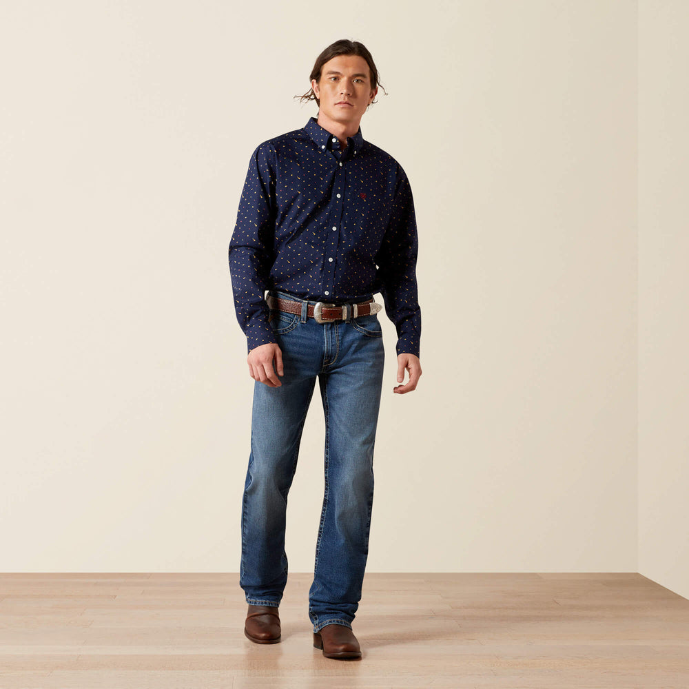 Men|Trends M5 Straight Calico Straight Leg Jean | Ariat us