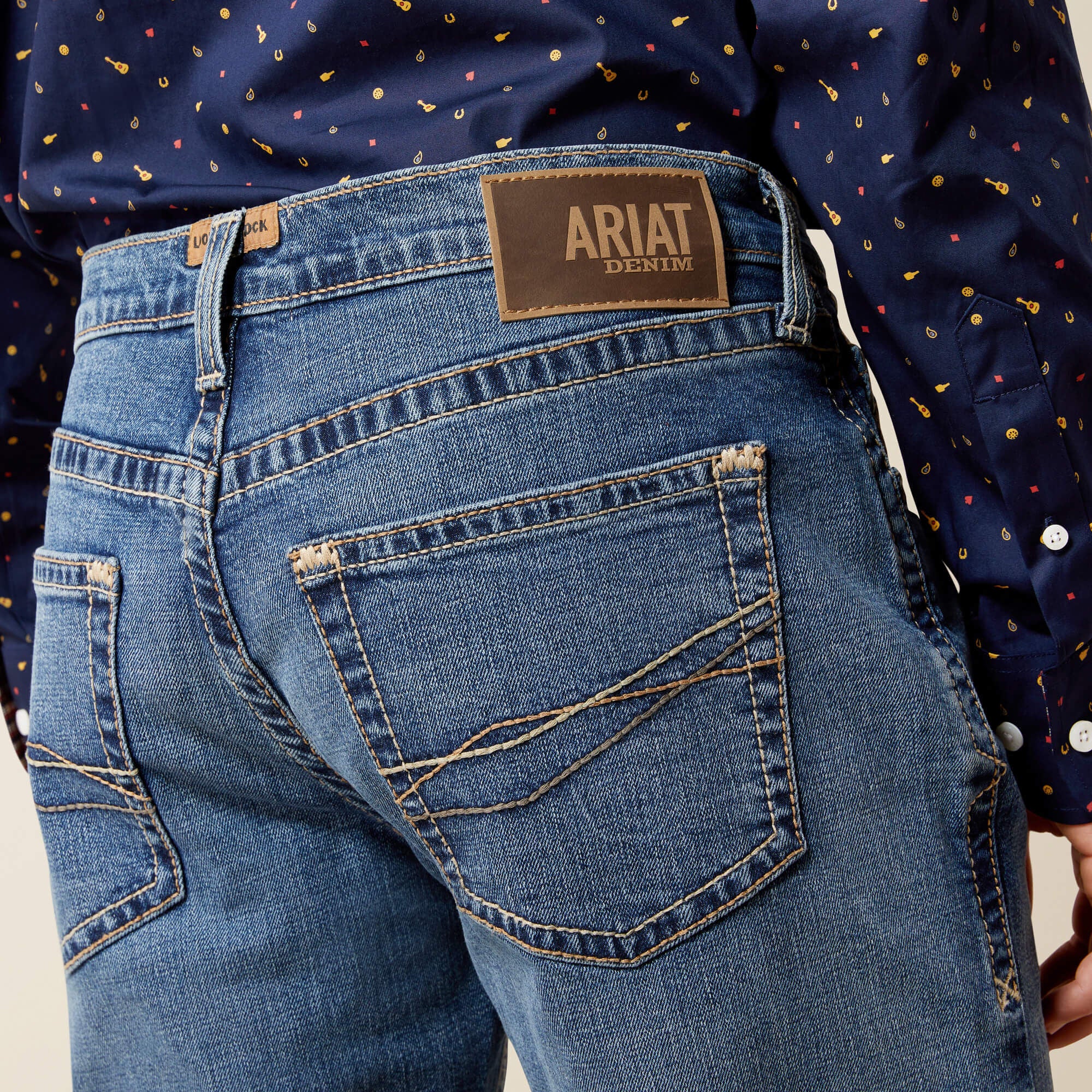 Men|Trends M5 Straight Calico Straight Leg Jean | Ariat us