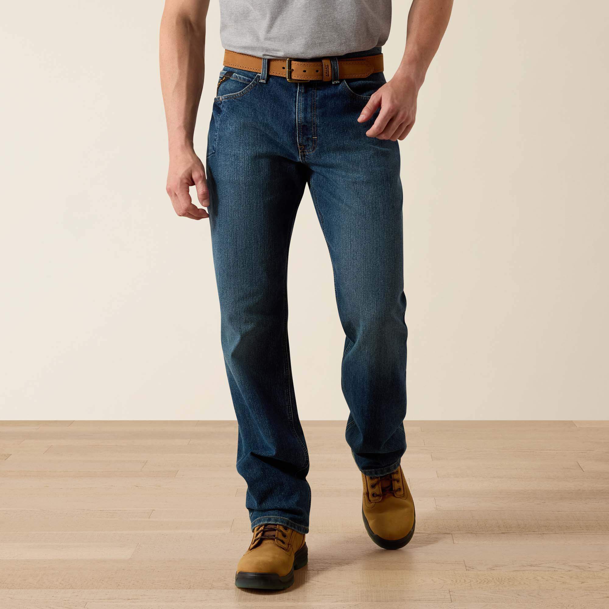 Men Rebar M3 Loose DuraStretch Basic Stackable Straight Leg Jean | Ariat near me