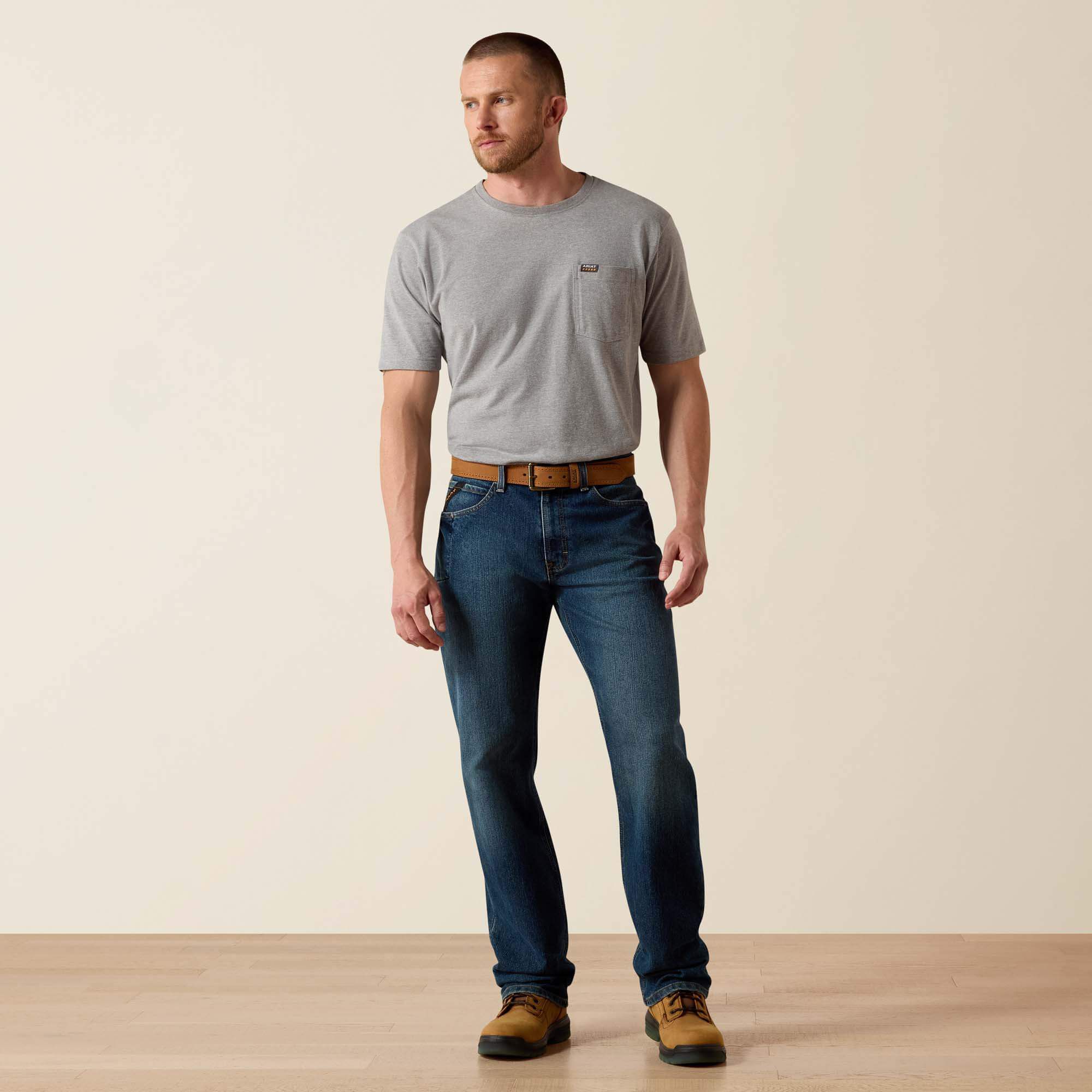 Men Rebar M3 Loose DuraStretch Basic Stackable Straight Leg Jean | Ariat near me