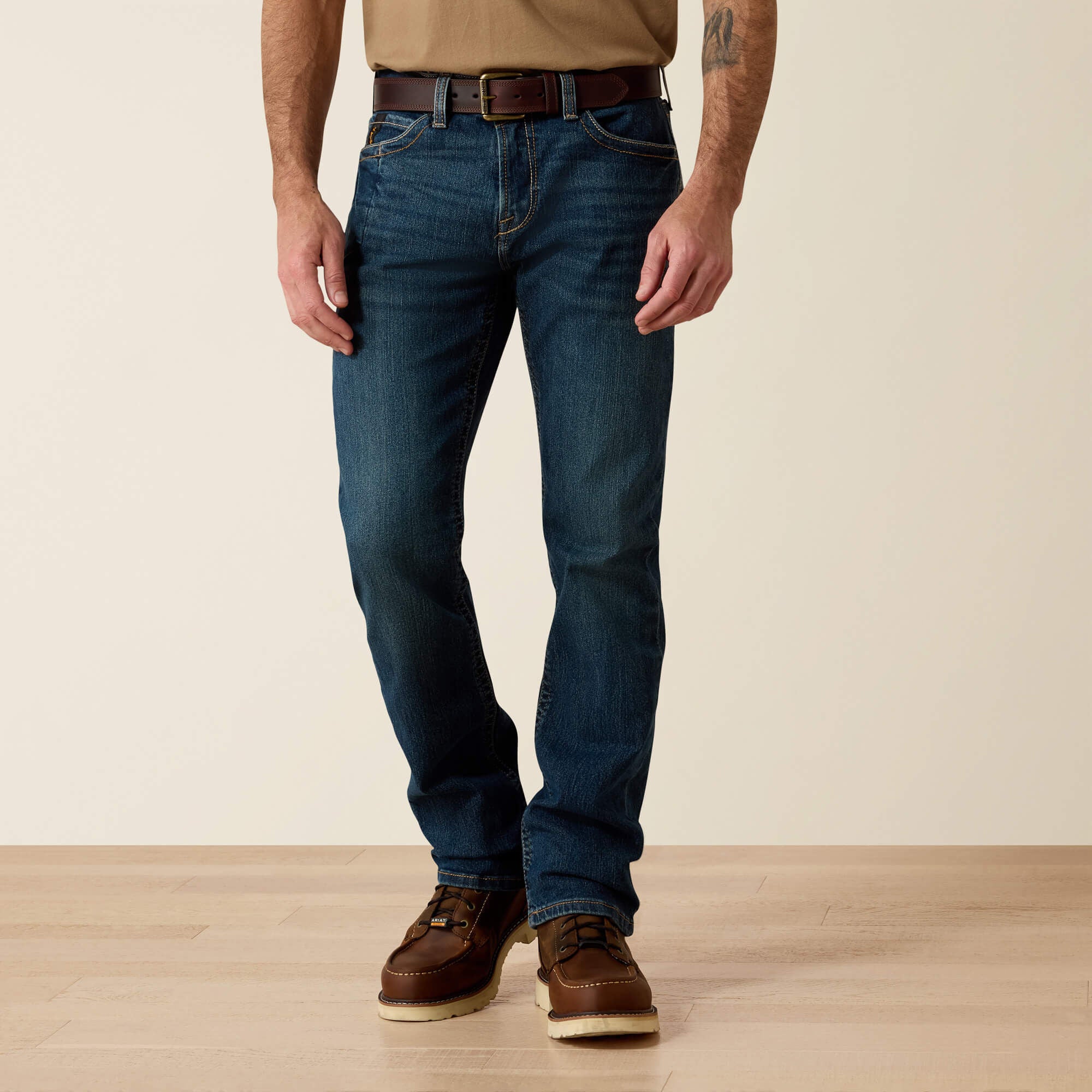 Men Rebar M7 DuraStretch Edge Stackable Straight Leg Jean | Ariat Online