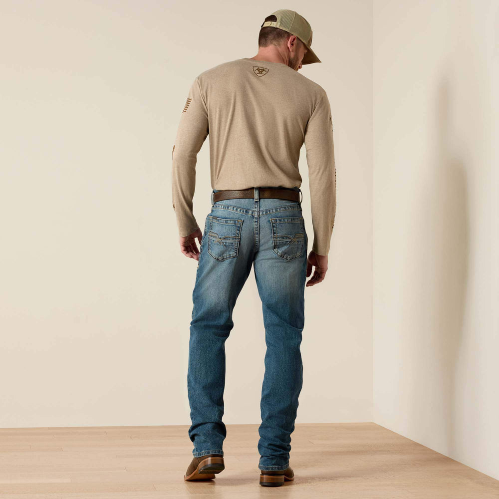 Men|Trends M4 Low Rise Stretch Stockton Stackable Straight Leg | Ariat on sale