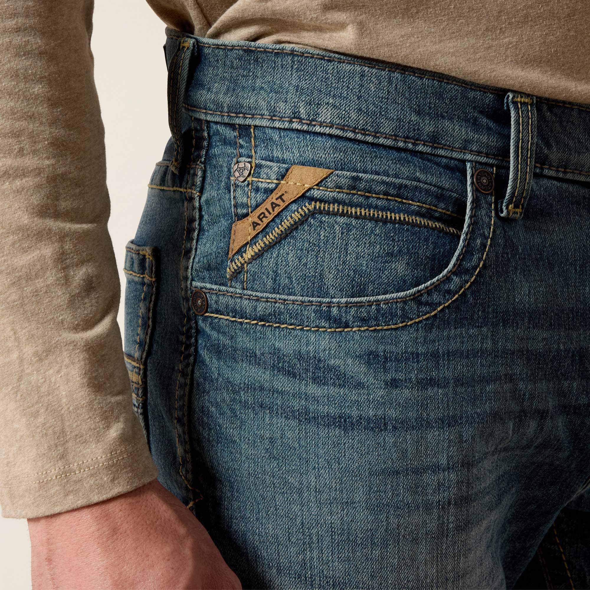 Men|Trends M4 Low Rise Stretch Stockton Stackable Straight Leg | Ariat on sale
