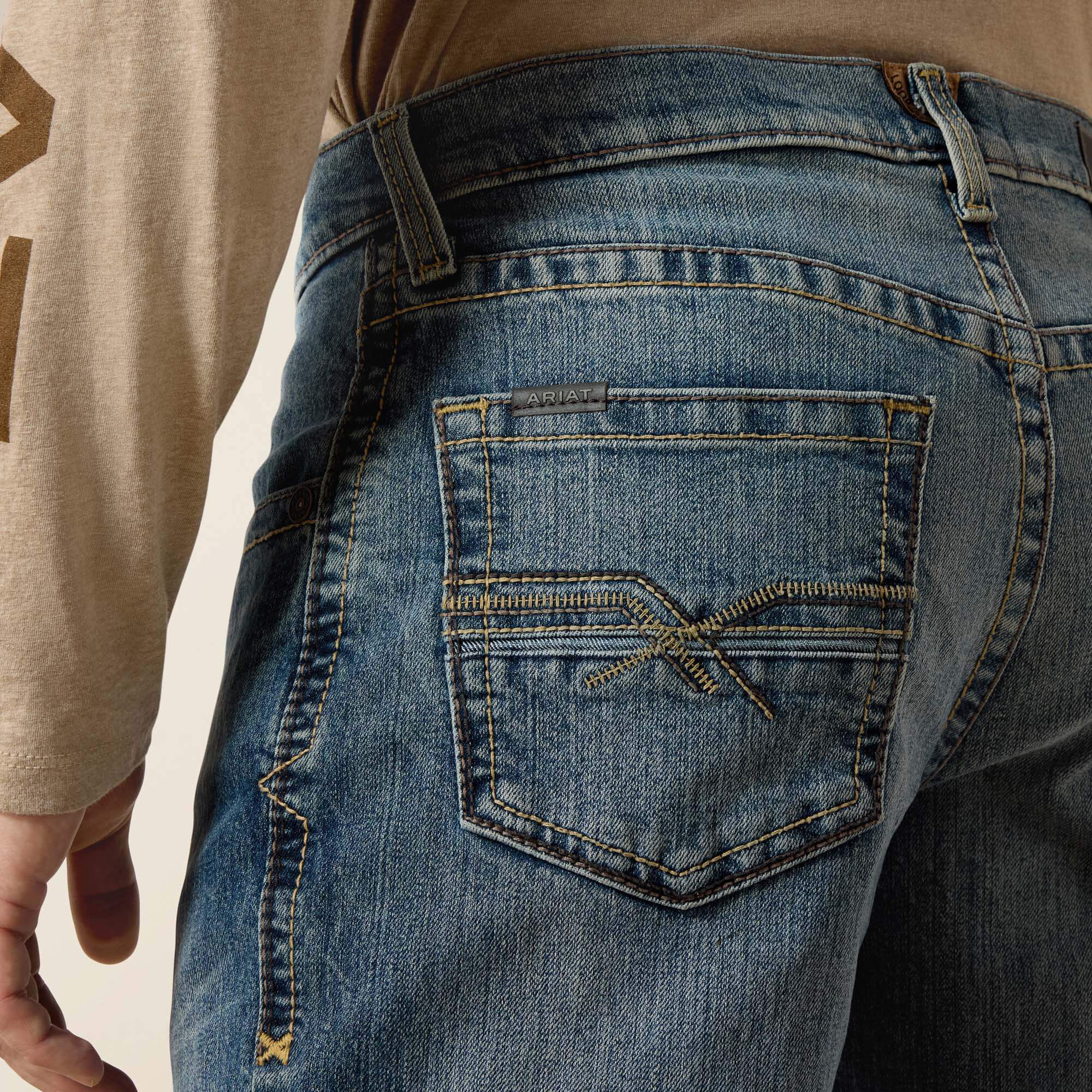 Men|Trends M4 Low Rise Stretch Stockton Stackable Straight Leg | Ariat on sale