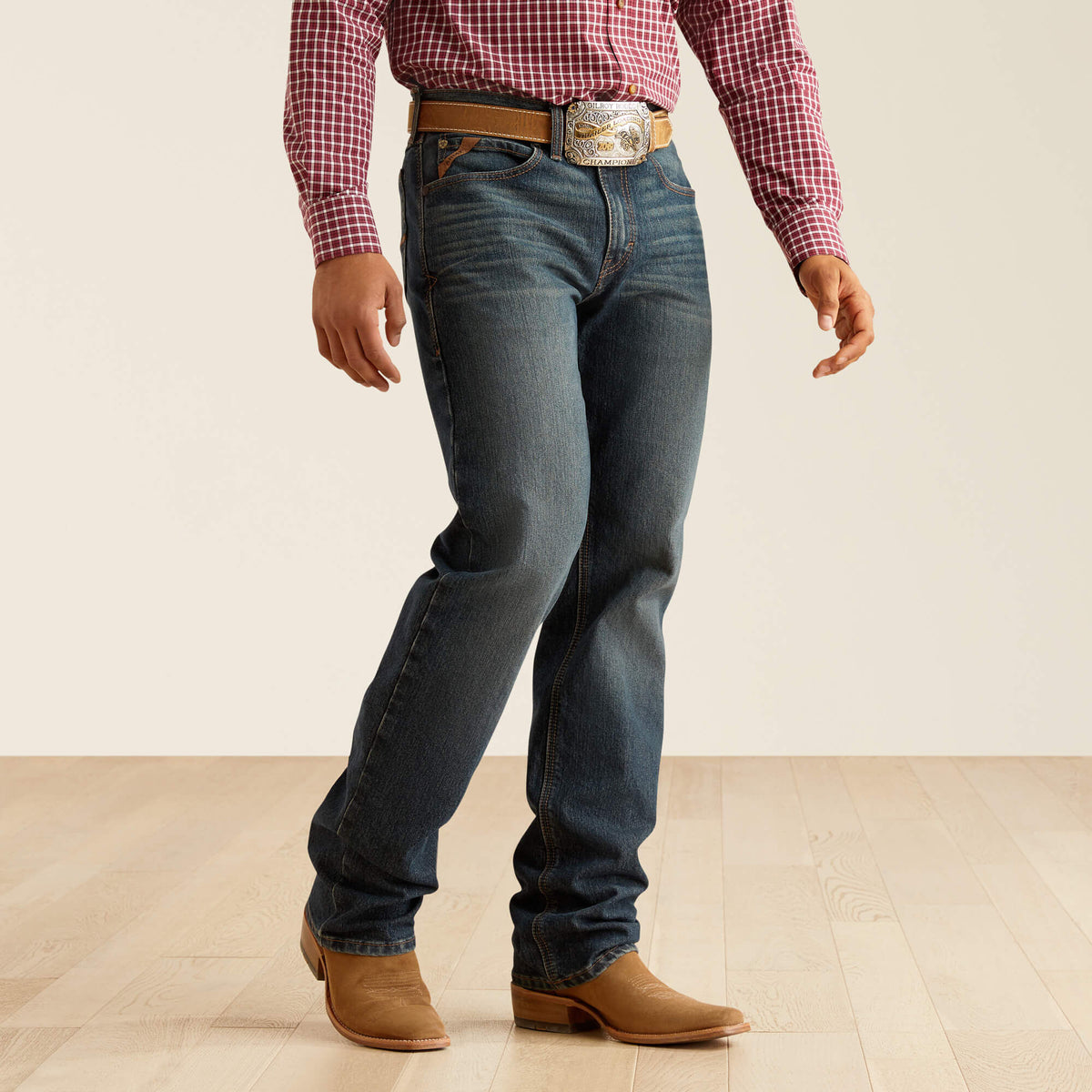 Men|Trends M2 Traditional Relaxed Stretch Pro Series Ray Boot Cut Jean | Ariat