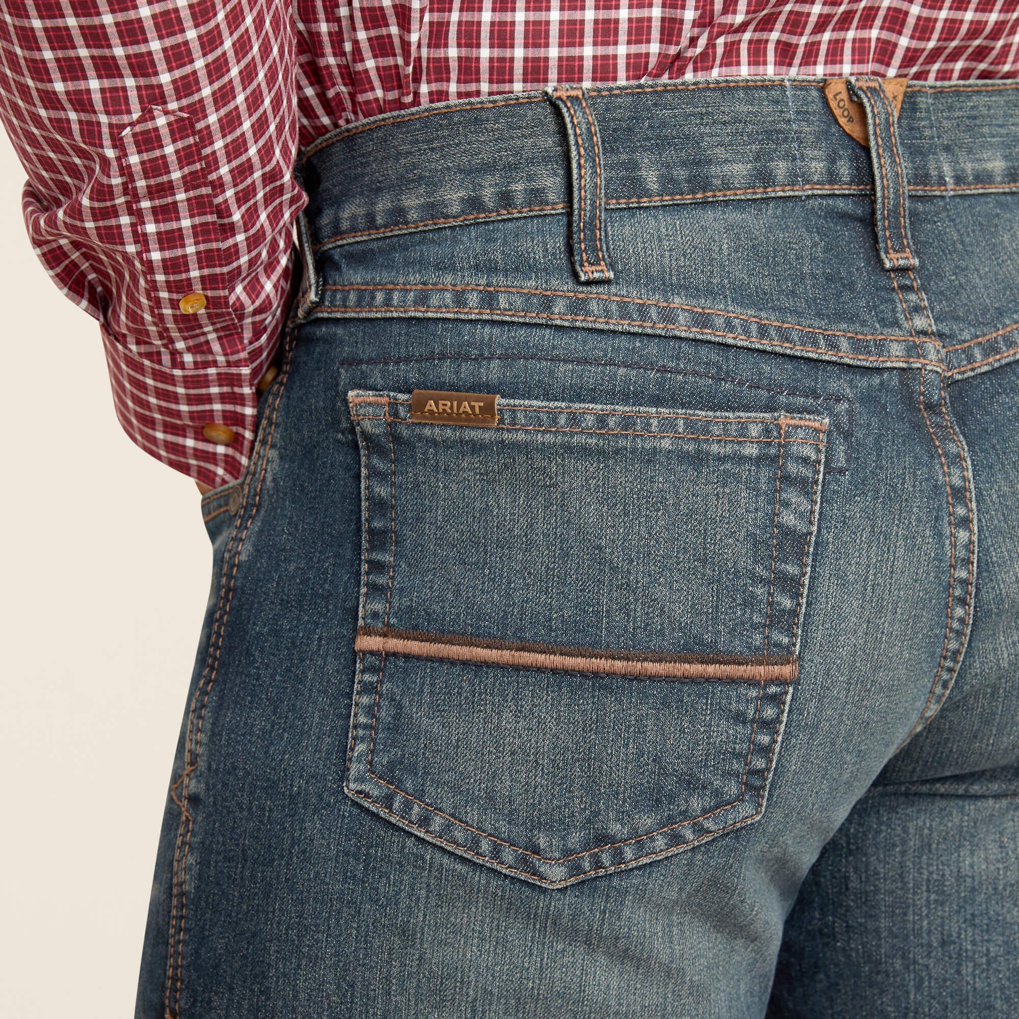 Men|Trends M2 Traditional Relaxed Stretch Pro Series Ray Boot Cut Jean | Ariat