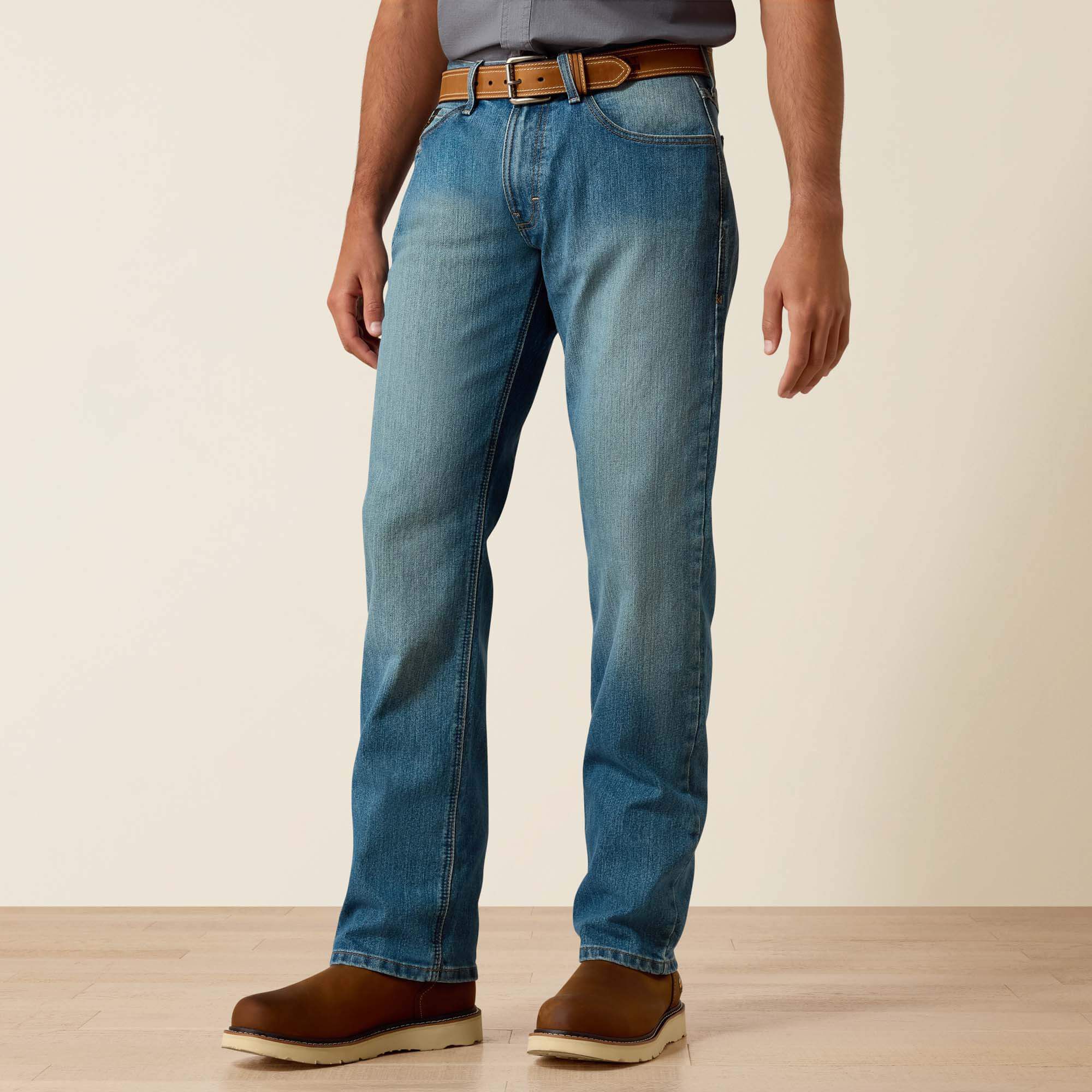 Men Rebar M5 DuraStretch Basic Stackable Straight Leg Jean | Ariat near me