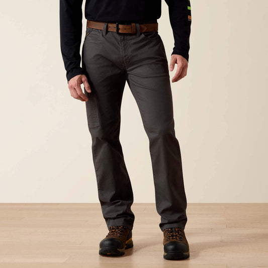 Men Rebar M4 Low Rise DuraStretch Made Tough Stackable Straight Leg Pant | Ariat on sale