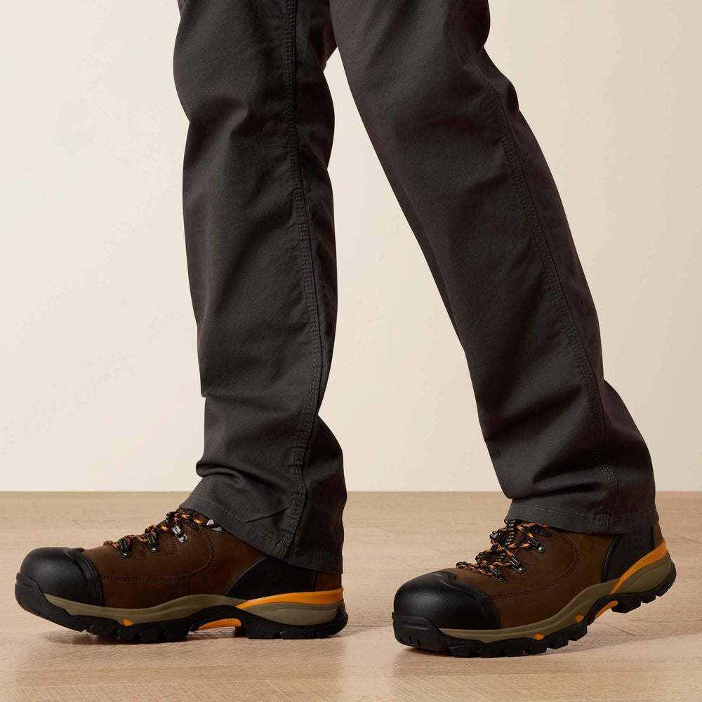 Men Rebar M4 Low Rise DuraStretch Made Tough Stackable Straight Leg Pant | Ariat on sale