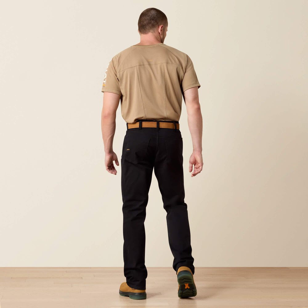 Men Rebar M4 Low Rise DuraStretch Made Tough Stackable Straight Leg Pant | Ariat Discount