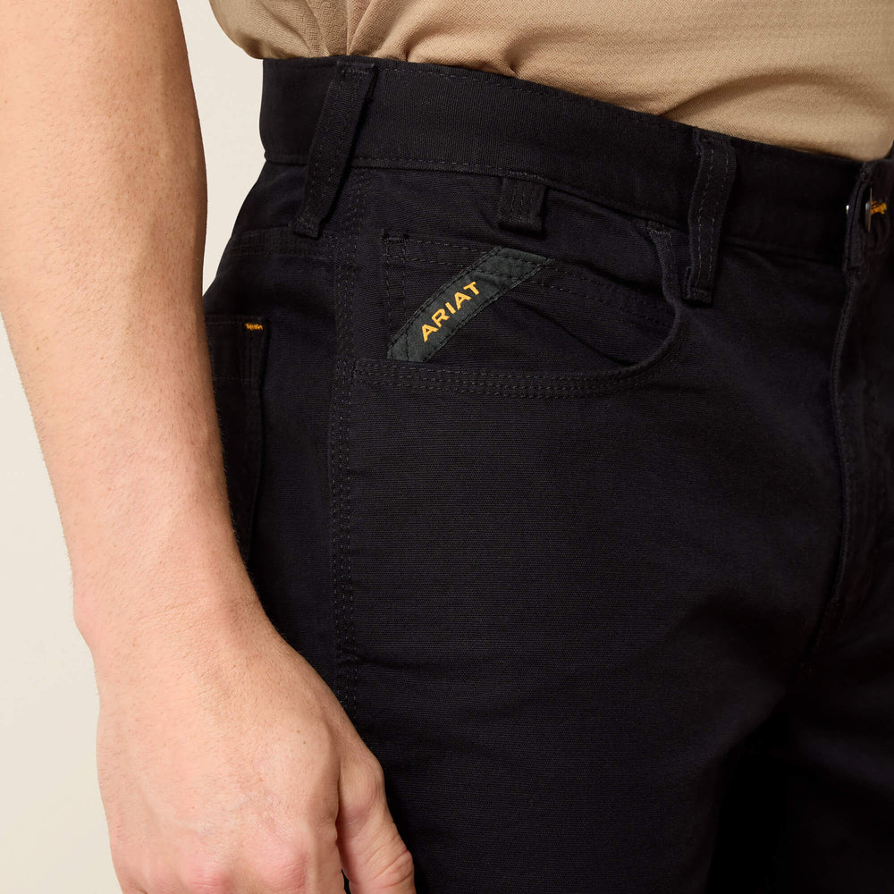 Men Rebar M4 Low Rise DuraStretch Made Tough Stackable Straight Leg Pant | Ariat Discount