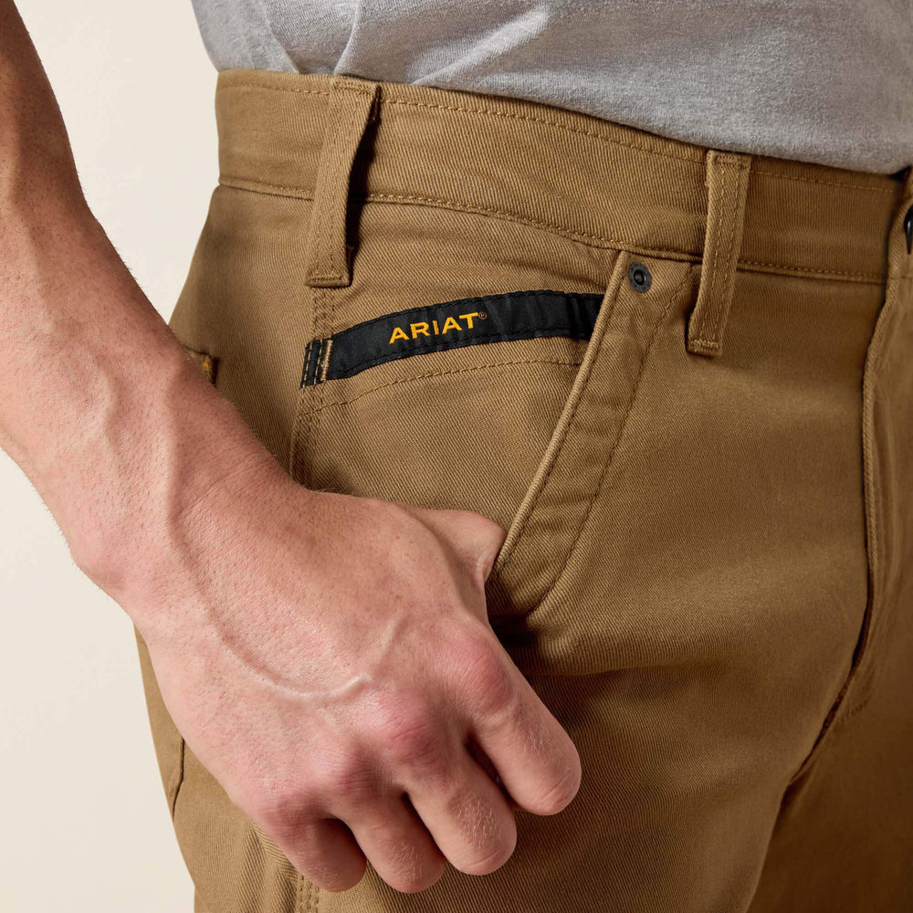 Men Rebar M4 Relaxed DuraStretch Washed Twill Dungaree Boot Cut Pant | Ariat us