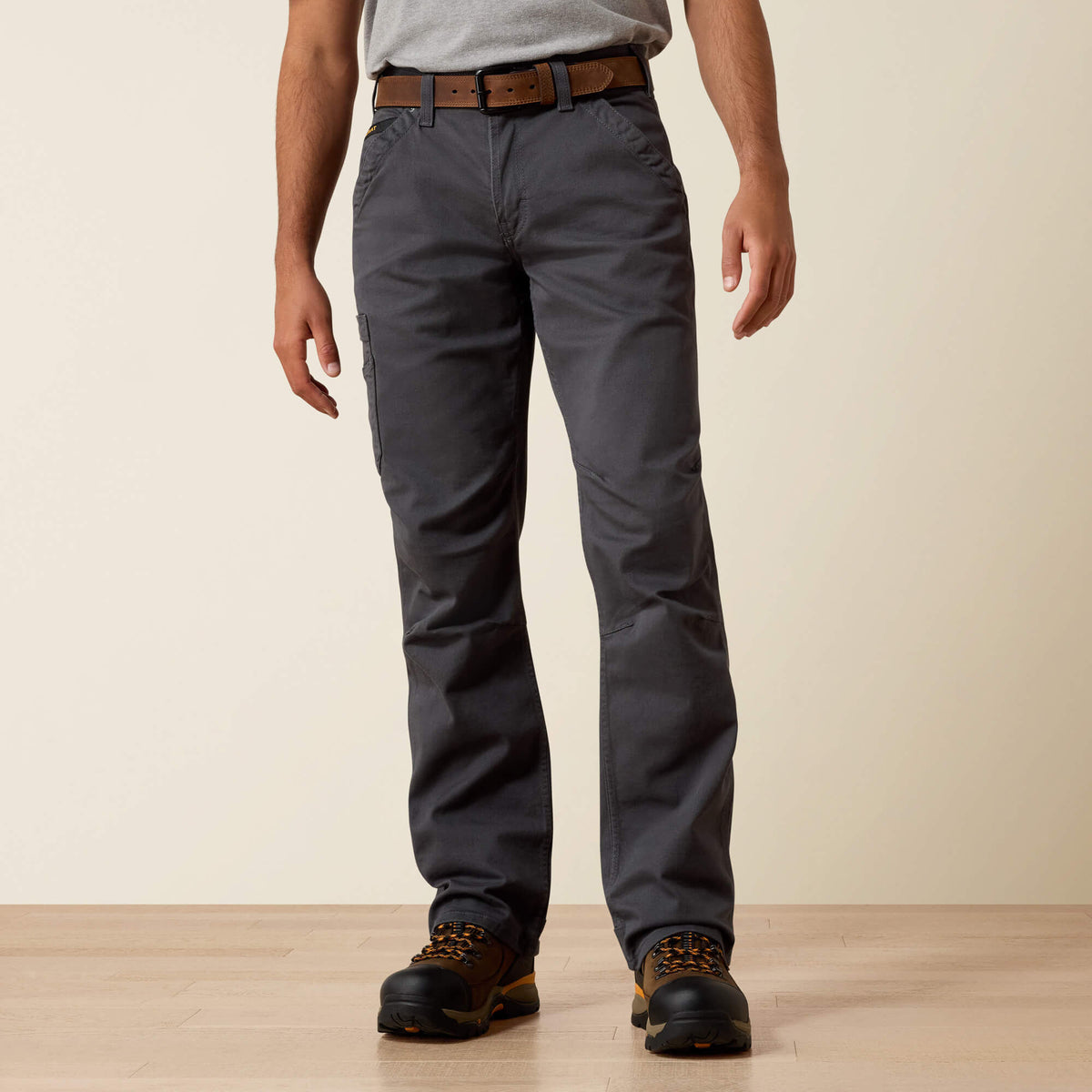 Men Rebar M4 Relaxed DuraStretch Washed Twill Dungaree Boot Cut Pant | Ariat Online