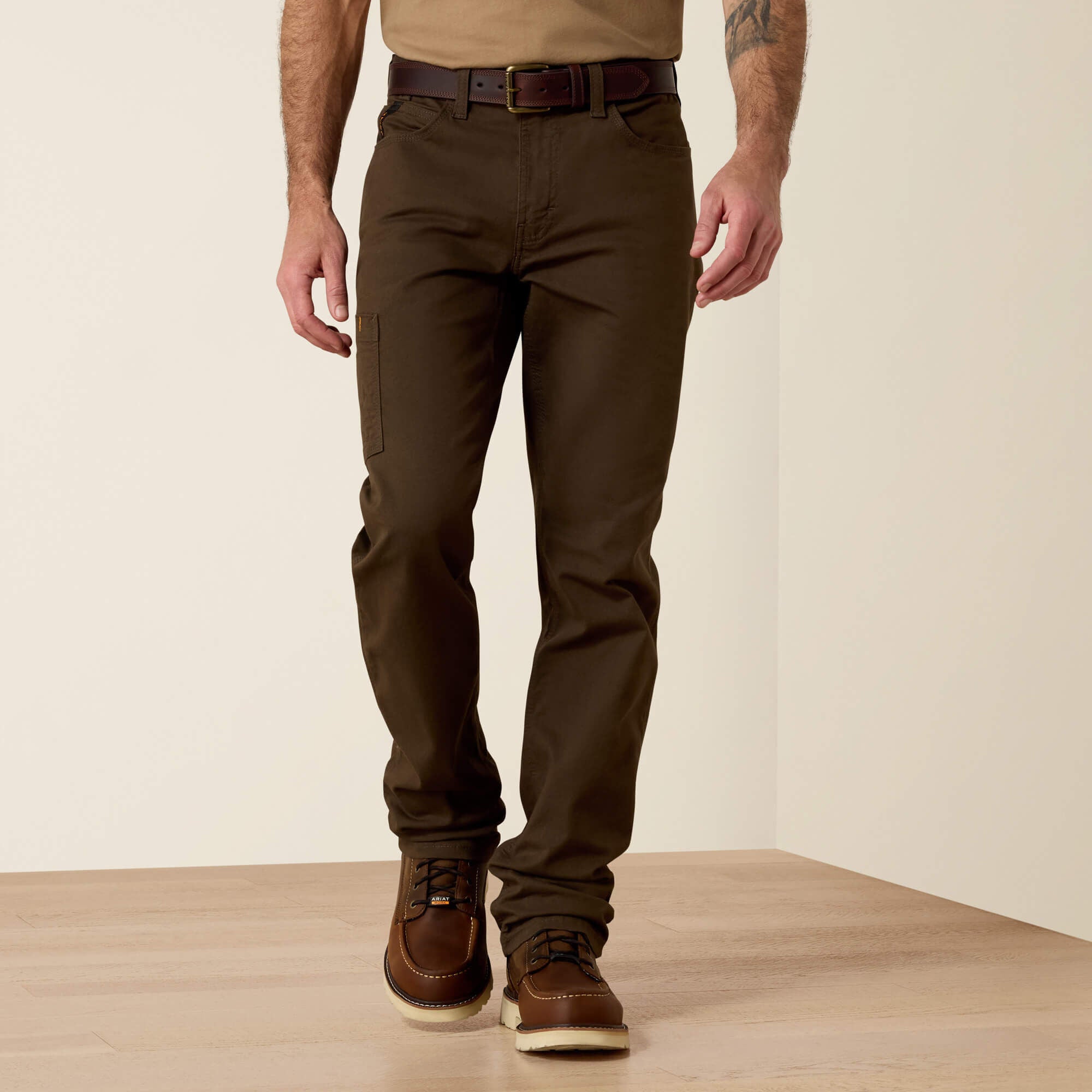 Men Rebar M4 Low Rise DuraStretch Made Tough Stackable Straight Leg Pant | Ariat Outlet