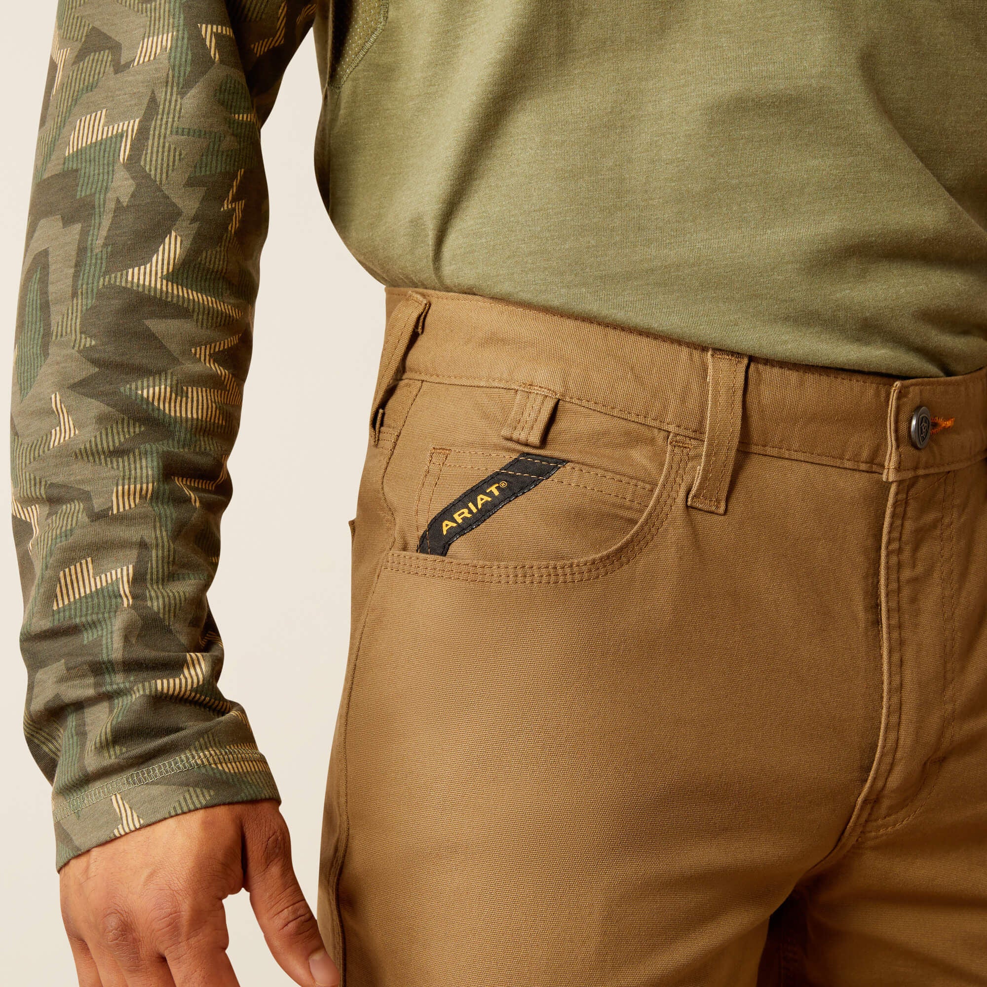 Men Rebar M5 Straight DuraStretch Made Tough Straight Pant | Ariat on sale