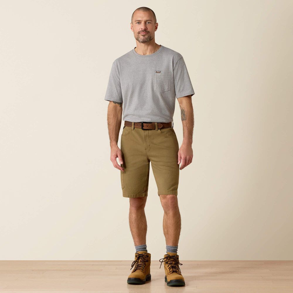 Men Rebar DuraStretch Made Tough 10" Short | Ariat for sale