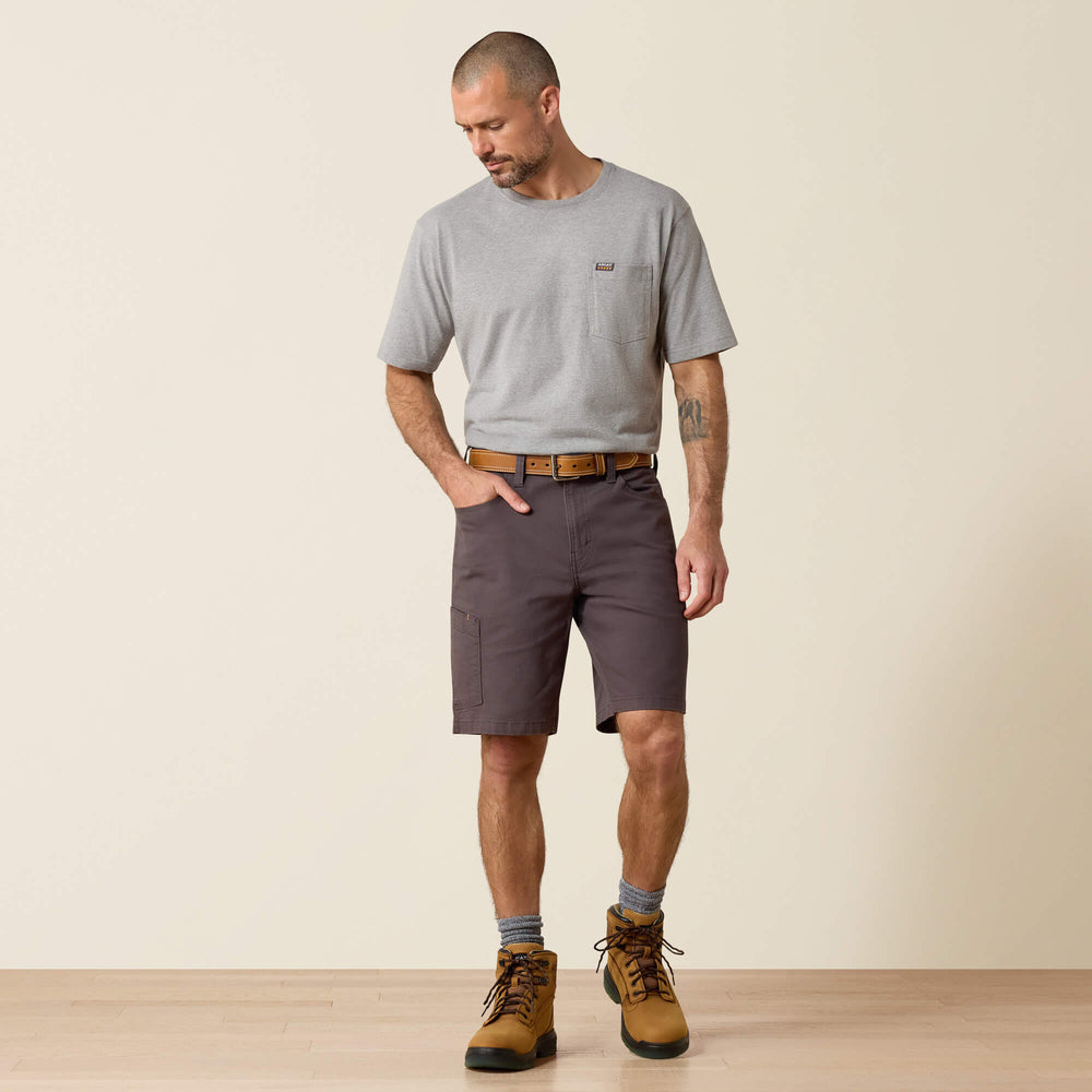 Men Rebar DuraStretch Made Tough 10" Short | Ariat