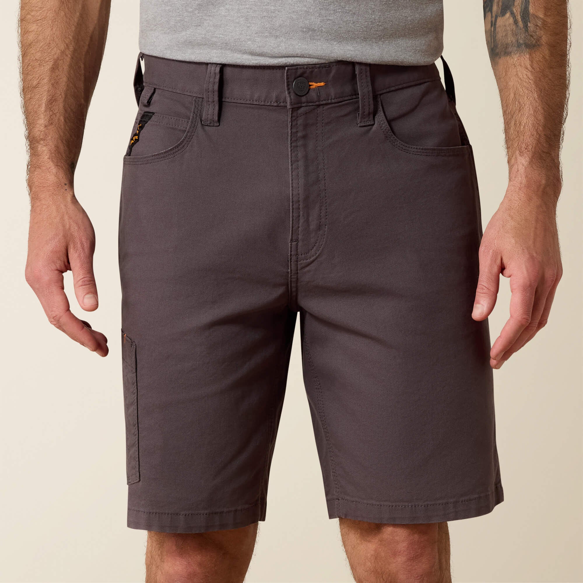 Men Rebar DuraStretch Made Tough 10" Short | Ariat