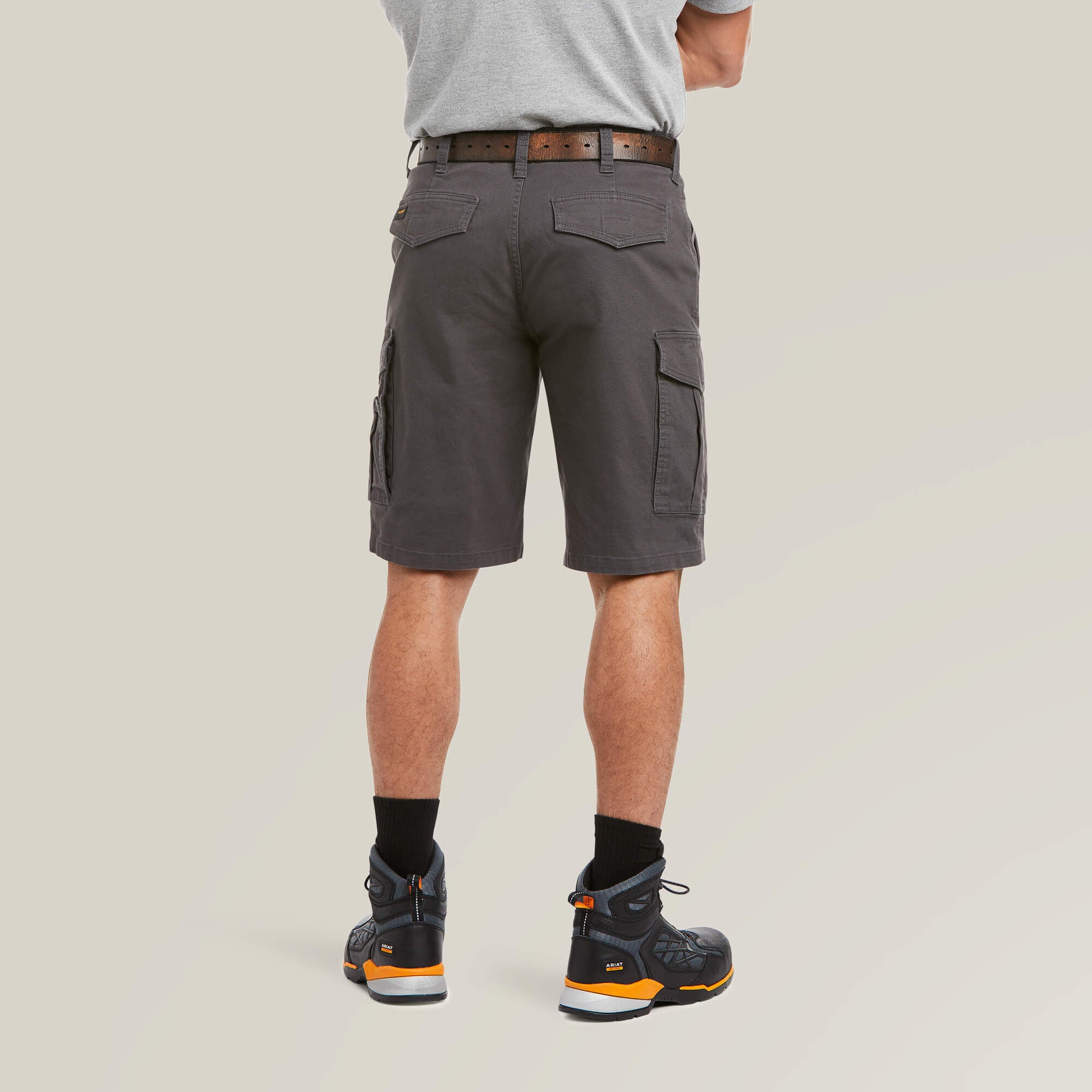 Men Rebar DuraStretch Made Tough Cargo 11" Short | Ariat near me