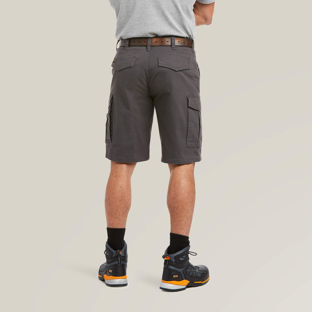 Men Rebar DuraStretch Made Tough Cargo 11" Short | Ariat near me