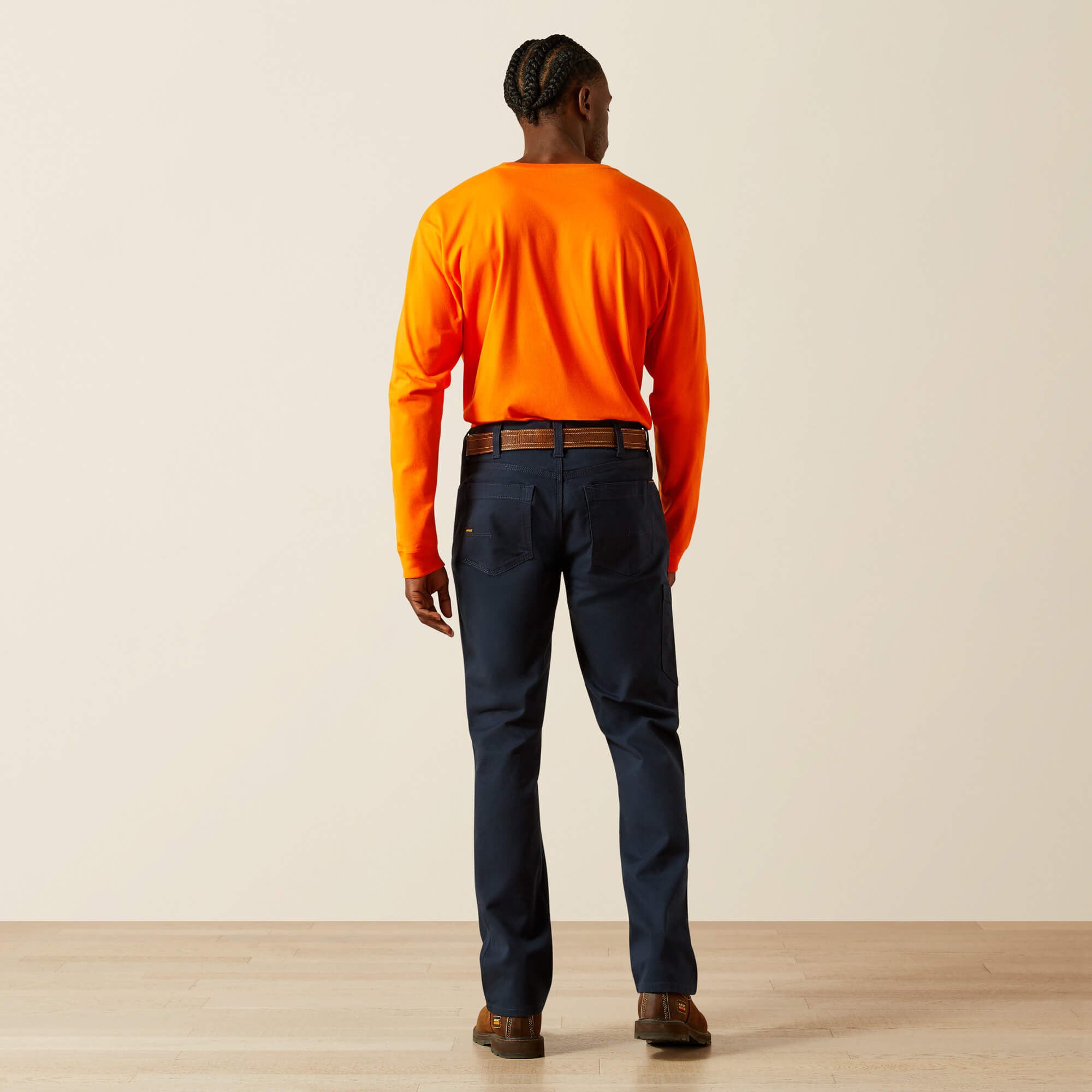 Men Rebar M4 Low Rise DuraStretch Made Tough Stackable Straight Leg Pant | Ariat Online