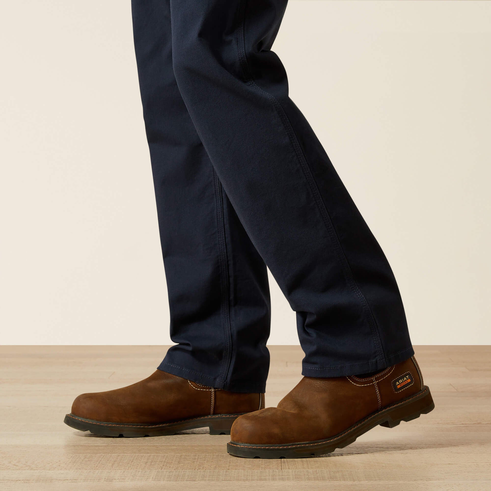 Men Rebar M4 Low Rise DuraStretch Made Tough Stackable Straight Leg Pant | Ariat Online