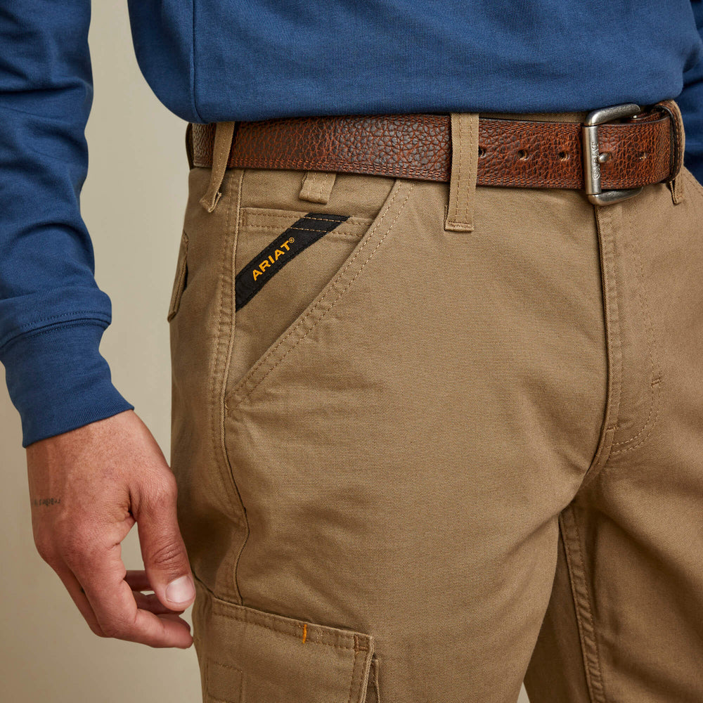 Men Rebar M4 Relaxed Made Tough Cargo Straight Pant | Ariat Outlet