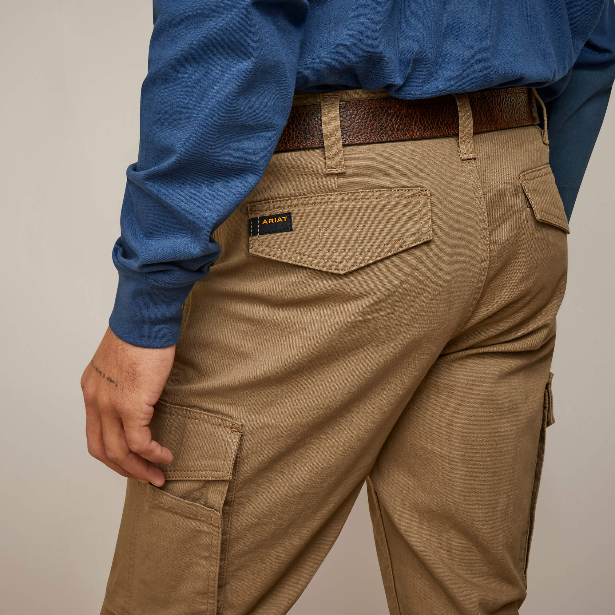 Men Rebar M4 Relaxed Made Tough Cargo Straight Pant | Ariat Outlet