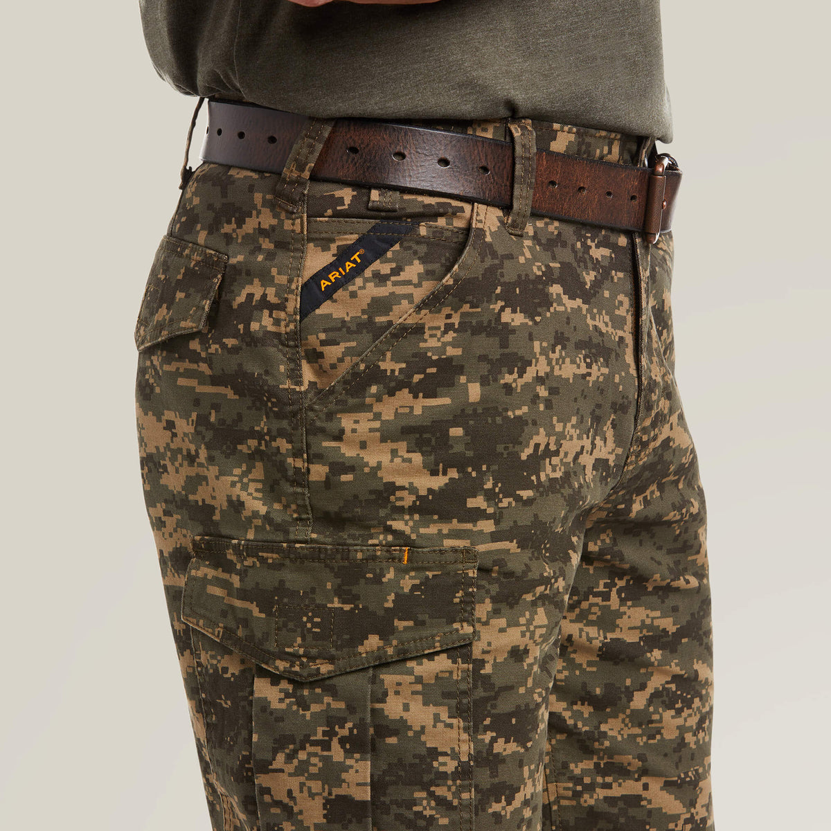 Men Rebar DuraStretch Made Tough Cargo 11" Short | Ariat on sale