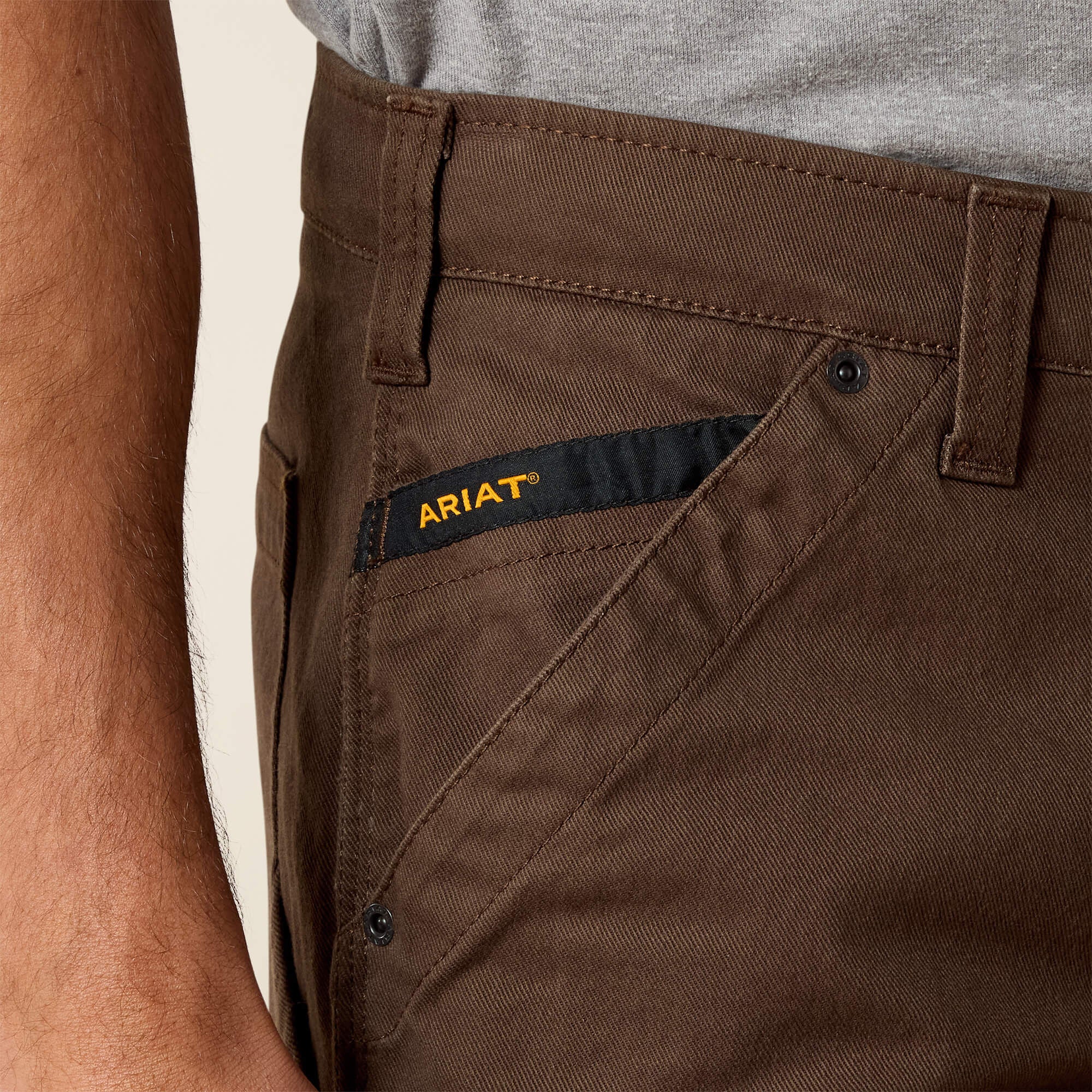 Men Rebar M5 Straight DuraStretch Washed Twill Dungaree Straight Leg Pant | Ariat near me