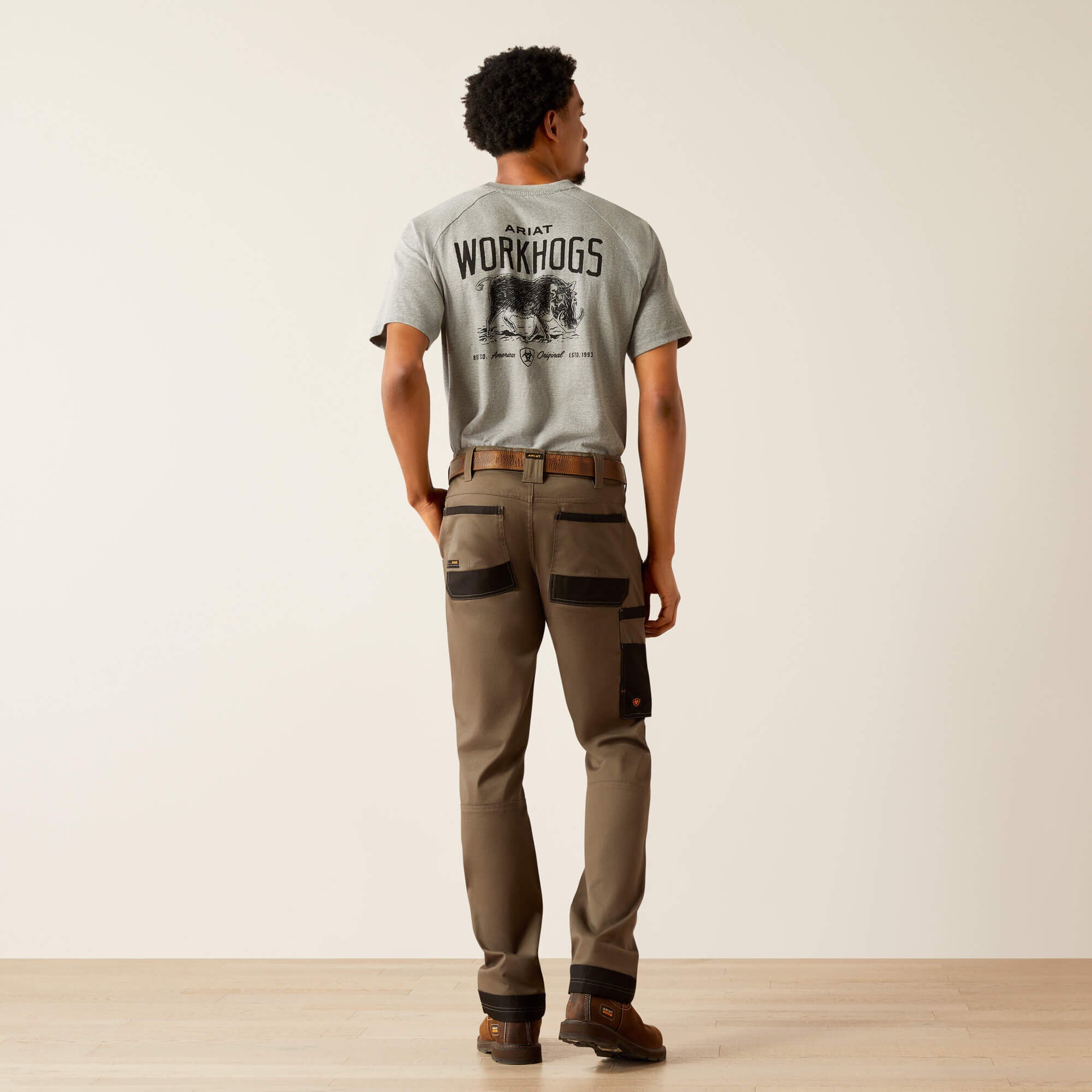 Men Rebar M5 Straight DuraStretch Cargo Pant | Ariat Online