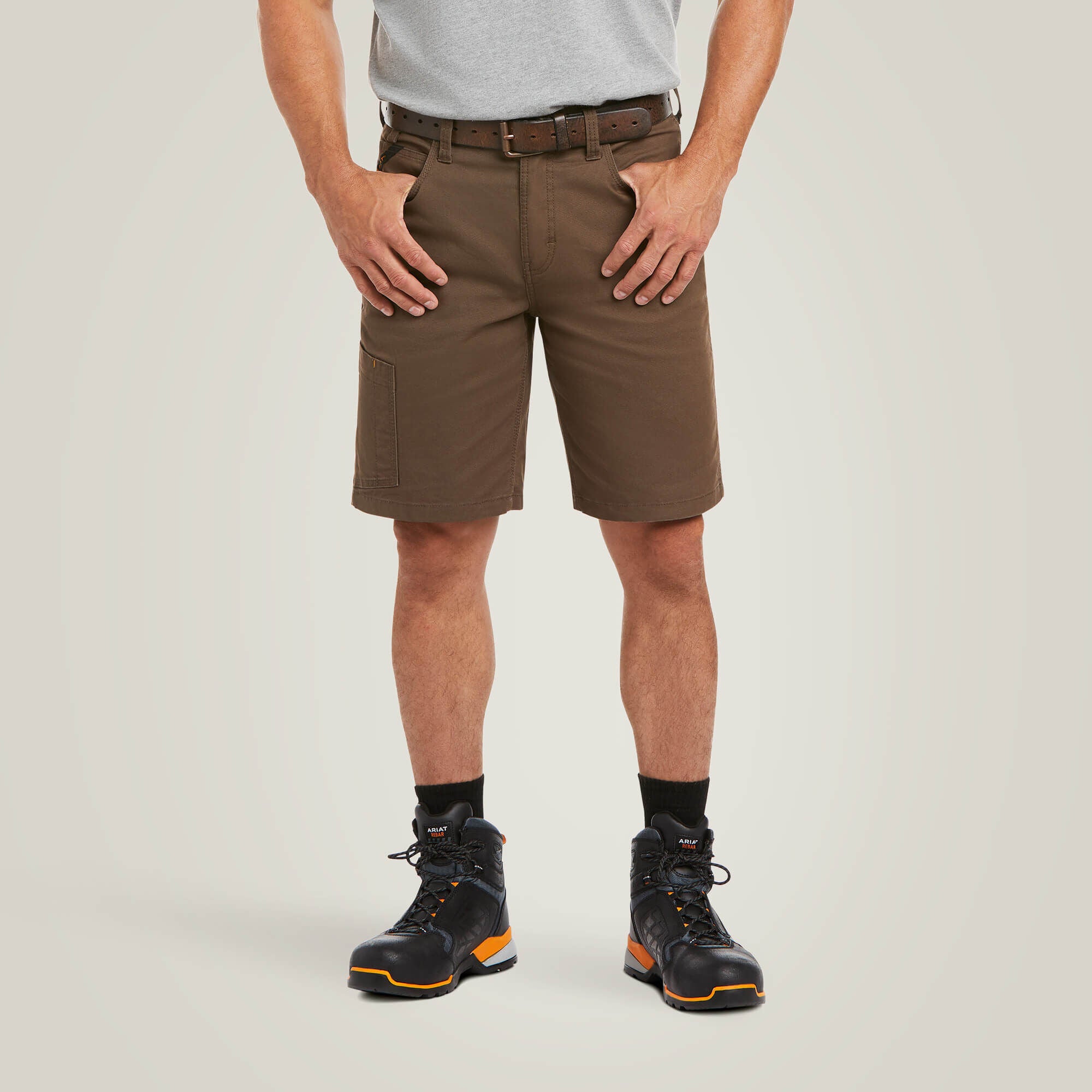 Men Rebar DuraStretch Made Tough 10" Short | Ariat for sale