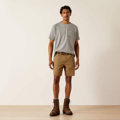 Men Rebar DuraStretch Made Tough 8" Short | Ariat