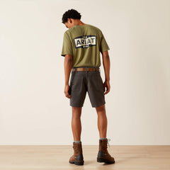 Men Rebar DuraStretch Made Tough 8" Short | Ariat Discount